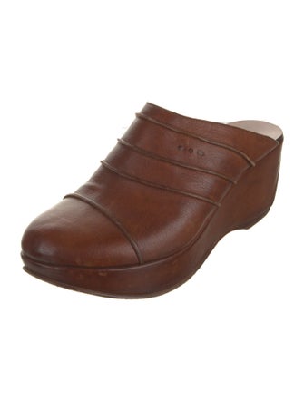 Henry Cuir Leather Mules