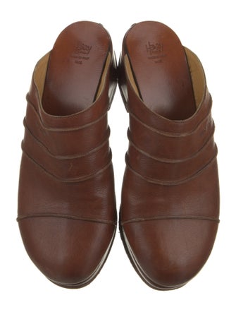 Henry Cuir Leather Mules