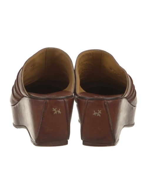 Henry Cuir Leather Mules