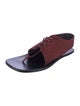 Henry Cuir Suede Slides