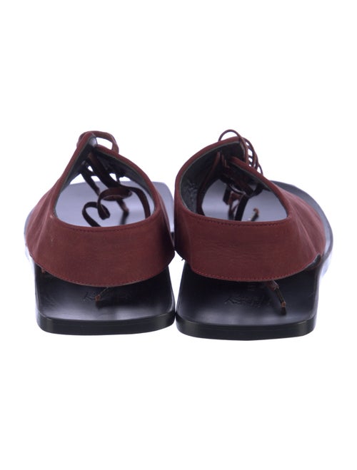 Henry Cuir Suede Slides