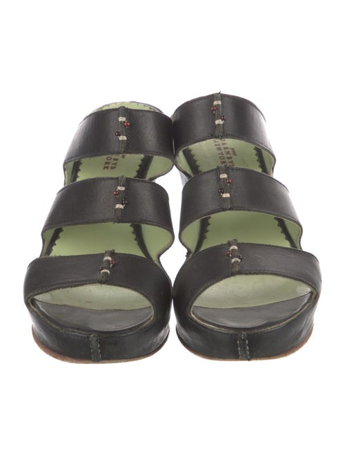 Henry Cuir Leather Slides