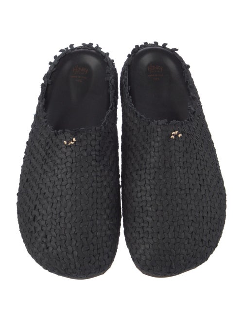 Henry Cuir Leather Slides