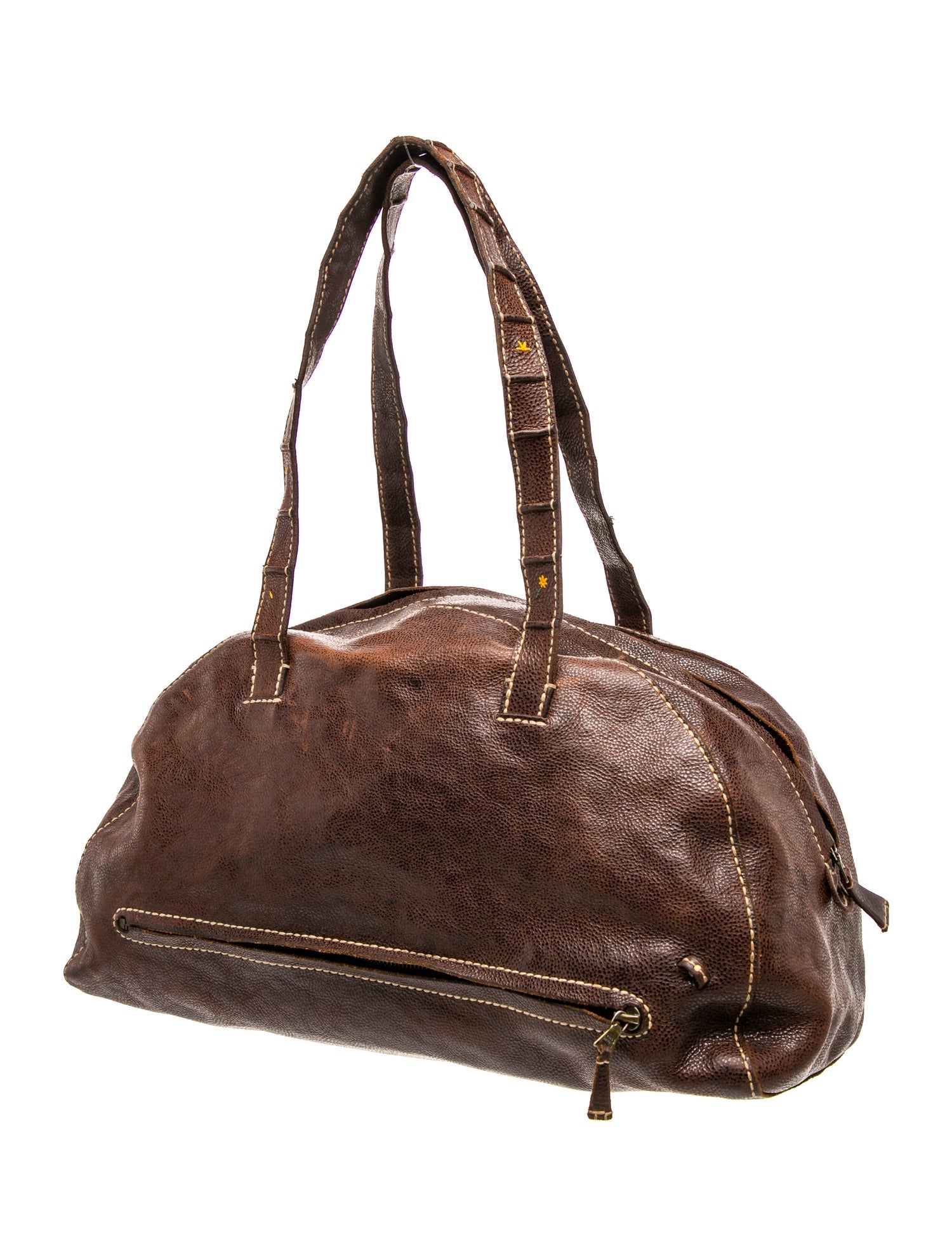 Henry Cuir Leather Shoulder Bag - Gem