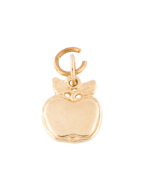 Helen Ficalora 14K Flat Apple Mini Charm