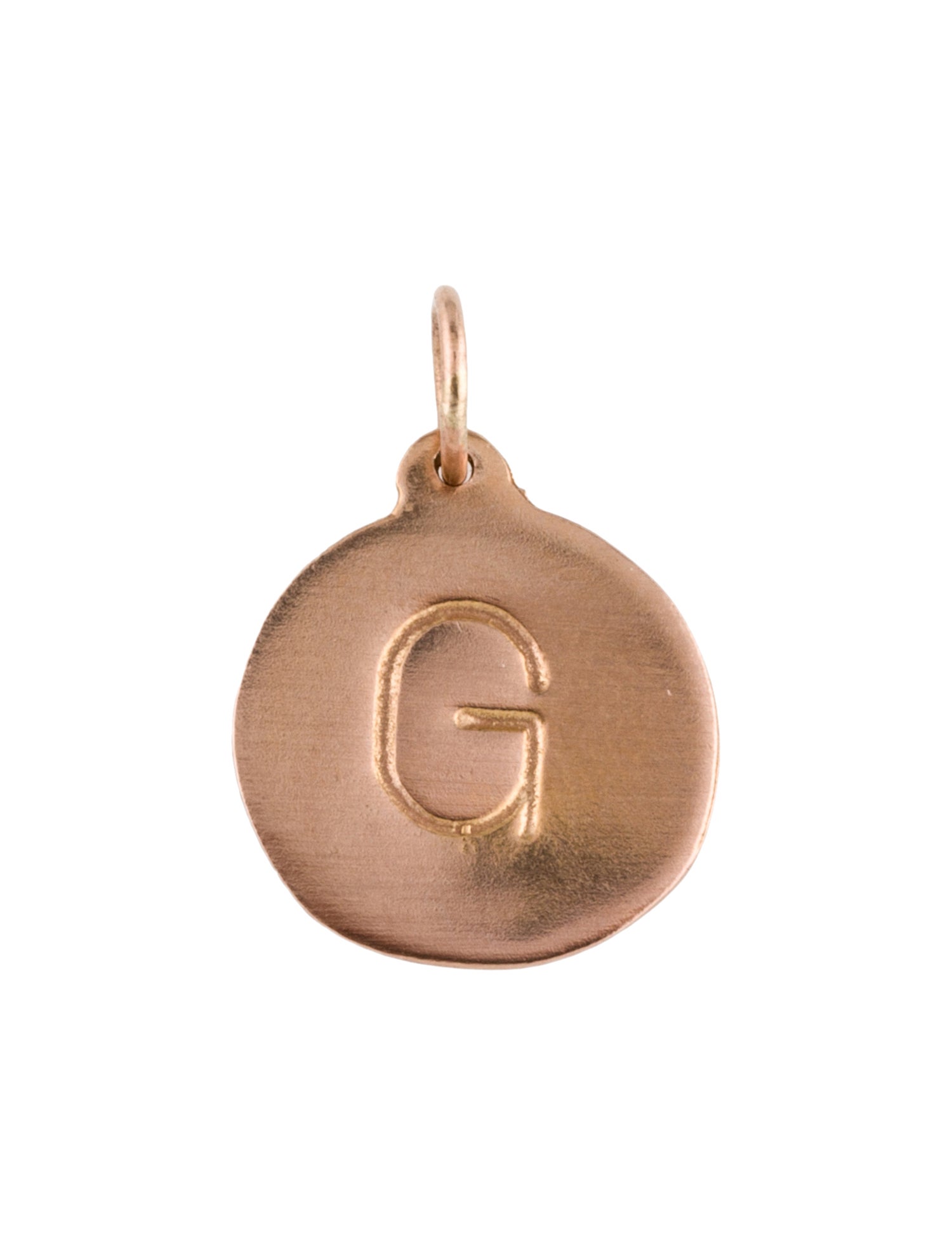 Helen Ficalora 14K Letter "G" Alphabet Charm