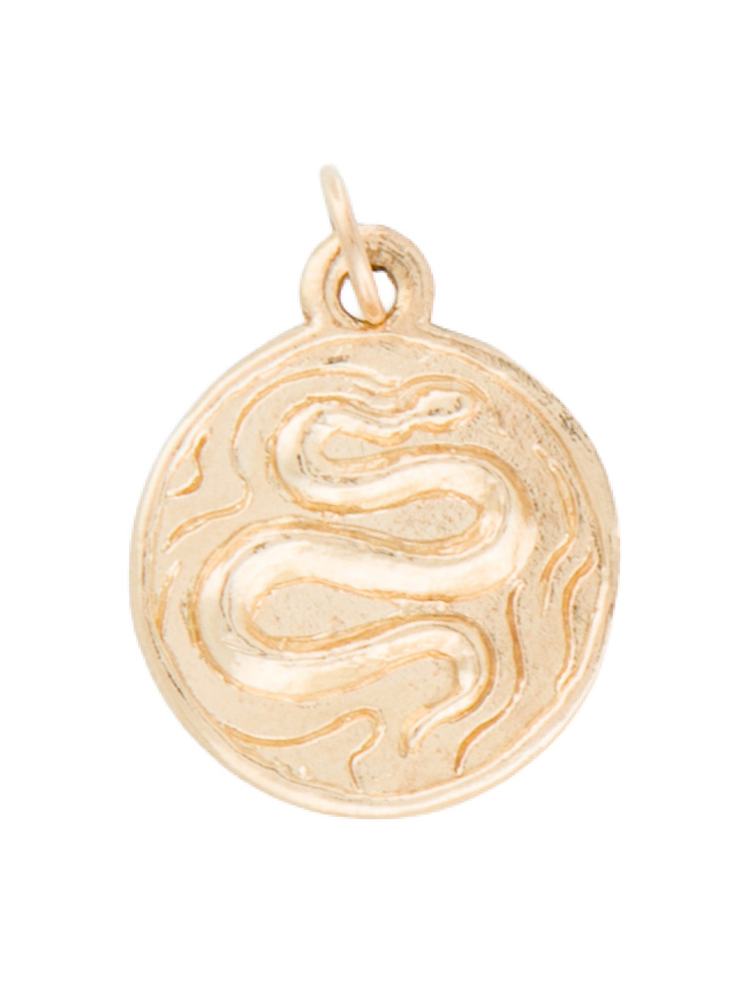Helen Ficalora 14K Snake Charm Pendant