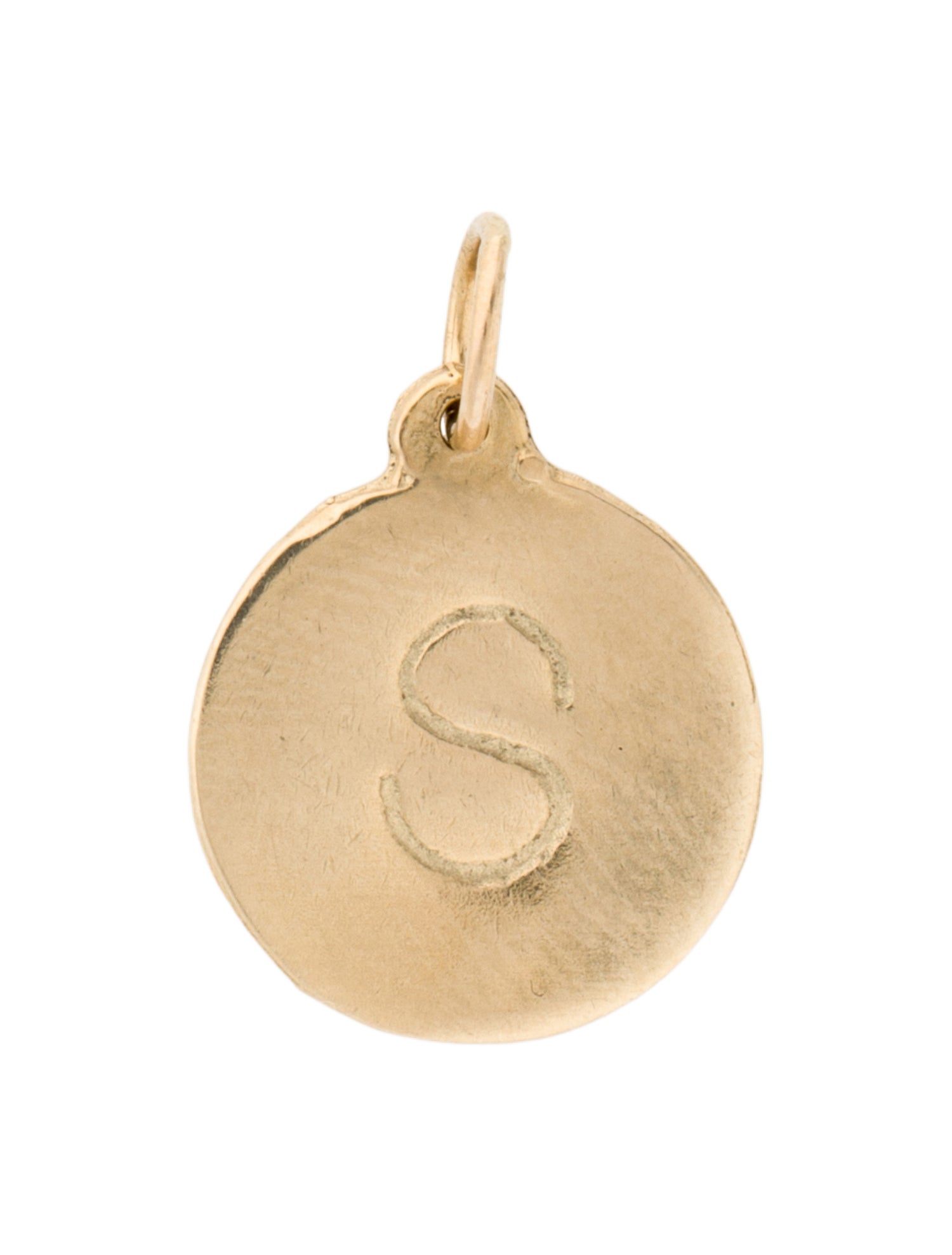 Helen Ficalora 14K 'S' Pendant