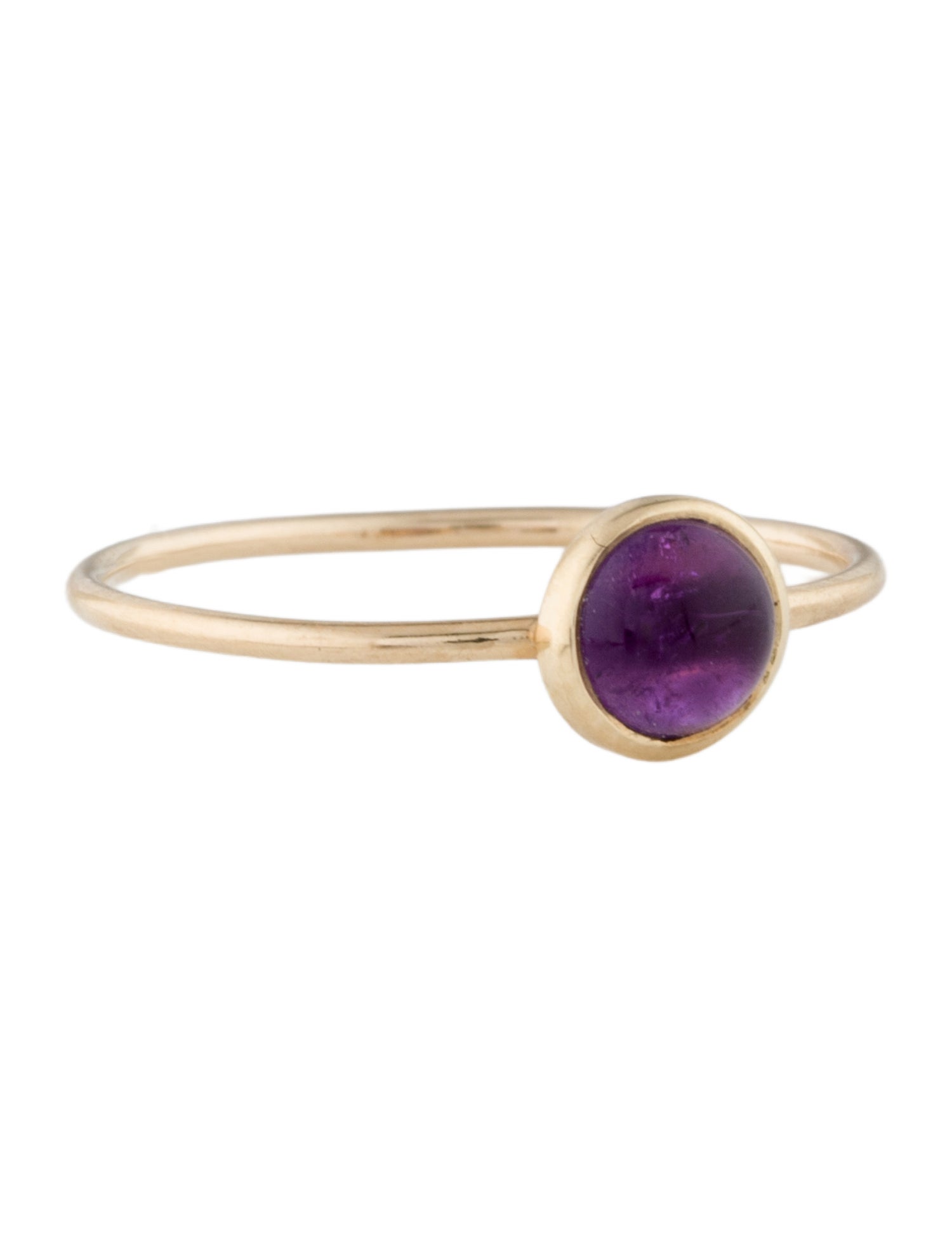 Helen Ficalora 14K Amethyst Stacking Ring