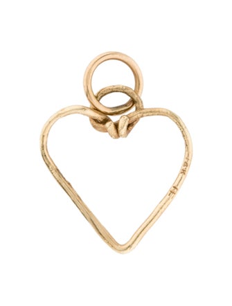 Helen Ficalora 14K Medium Wire Heart Charm