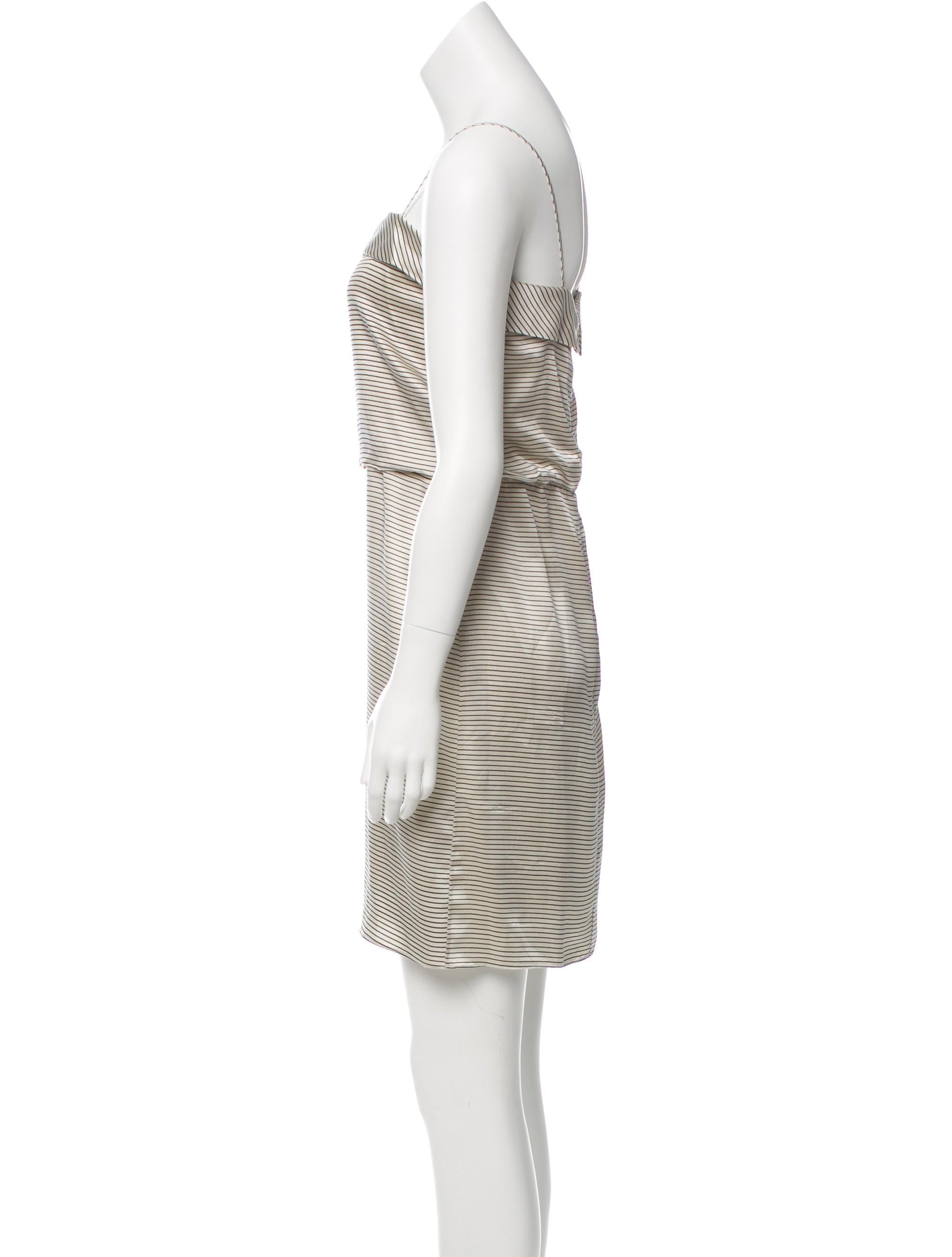 Hellessy Striped Sleeveless Dress