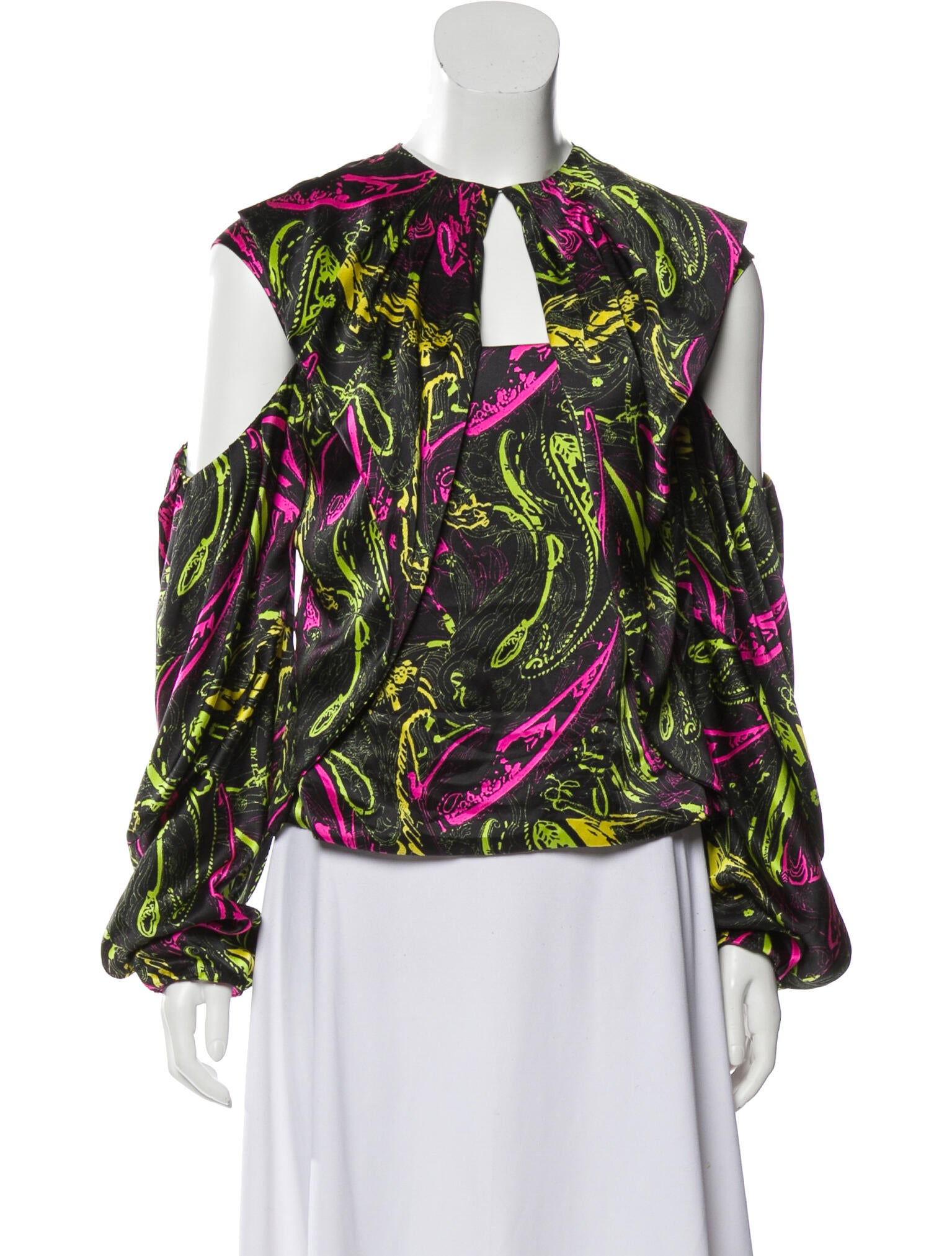 Hellessy Silk Printed Blouse
