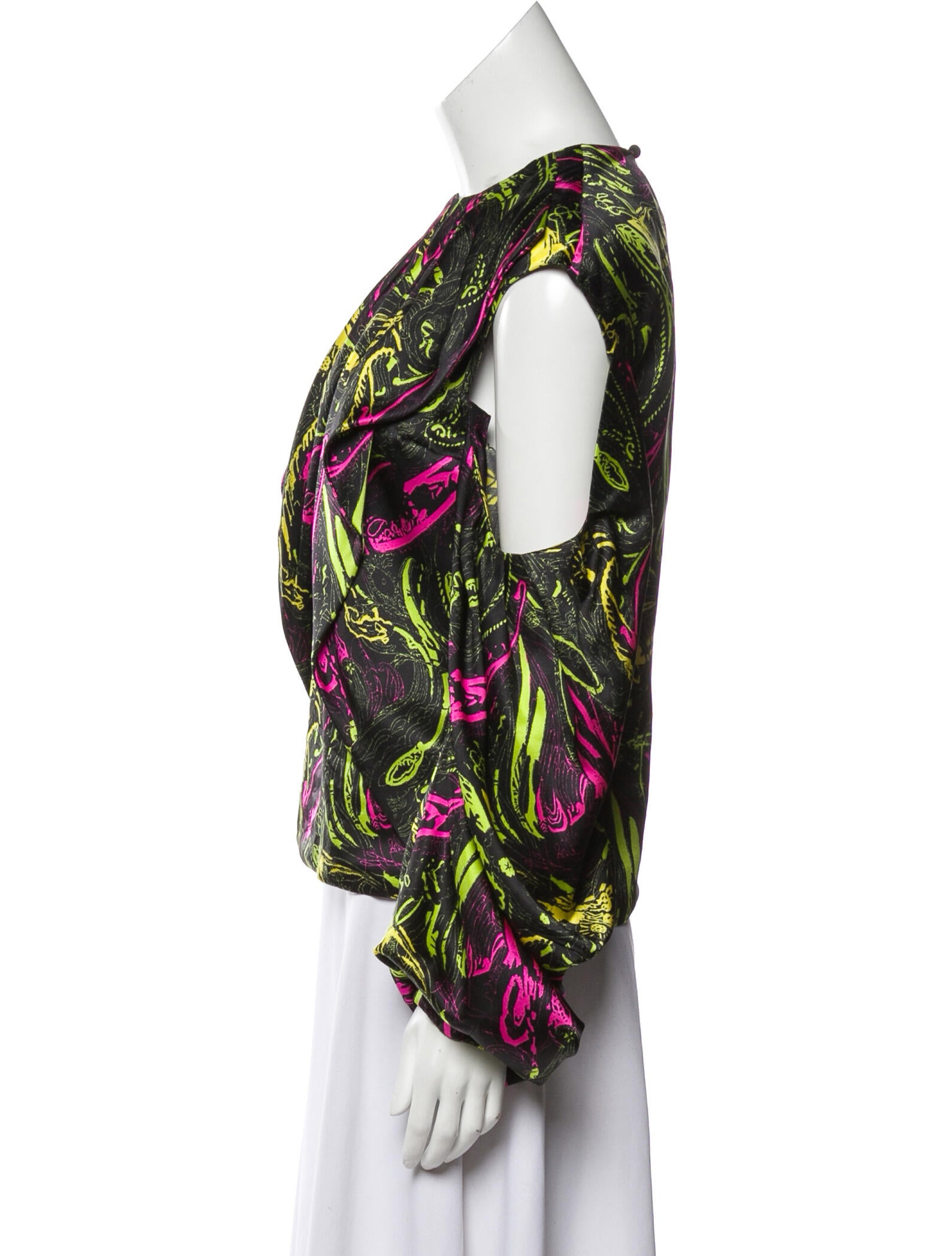 Hellessy Silk Printed Blouse