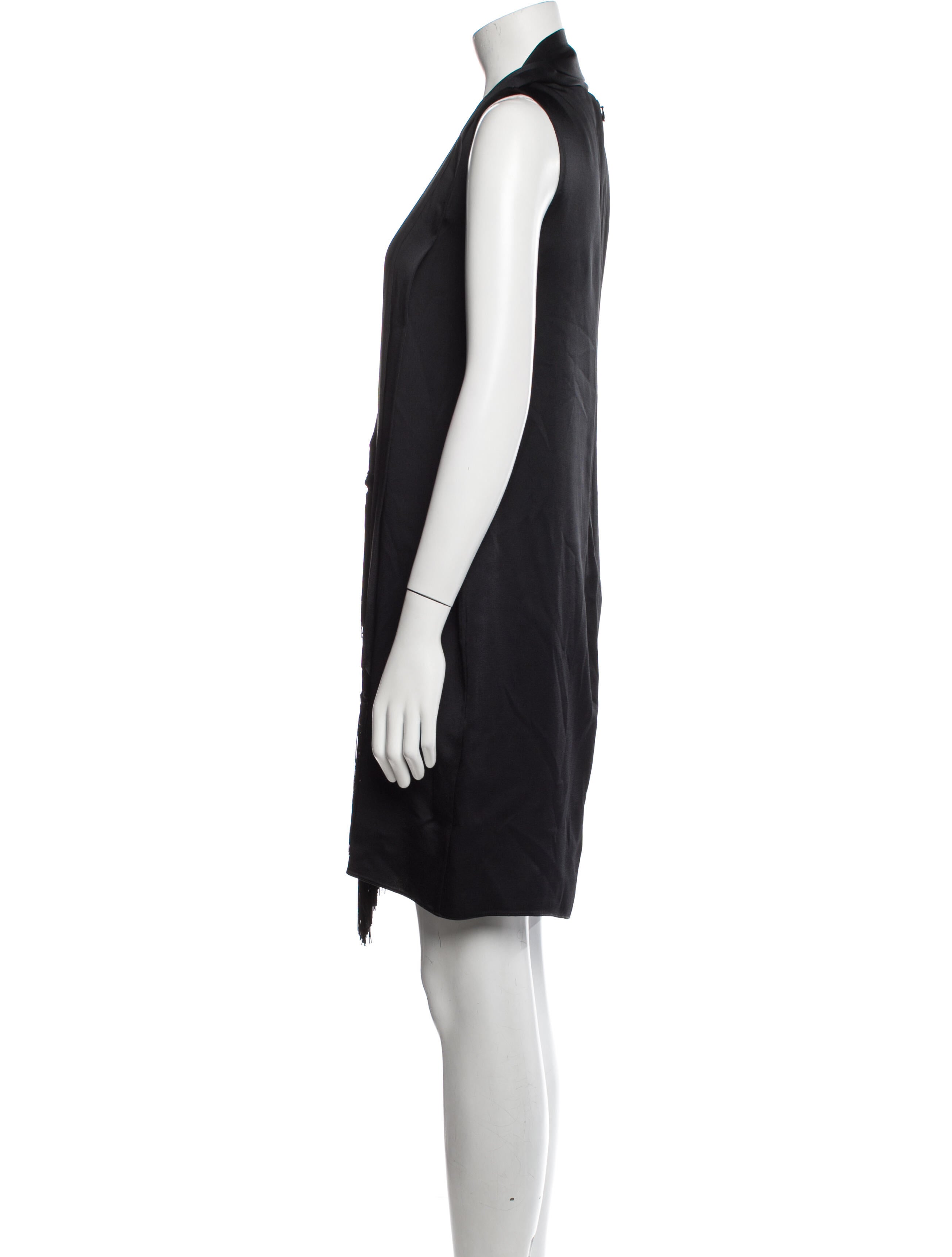 Hellessy Scoop Neck Mini Dress