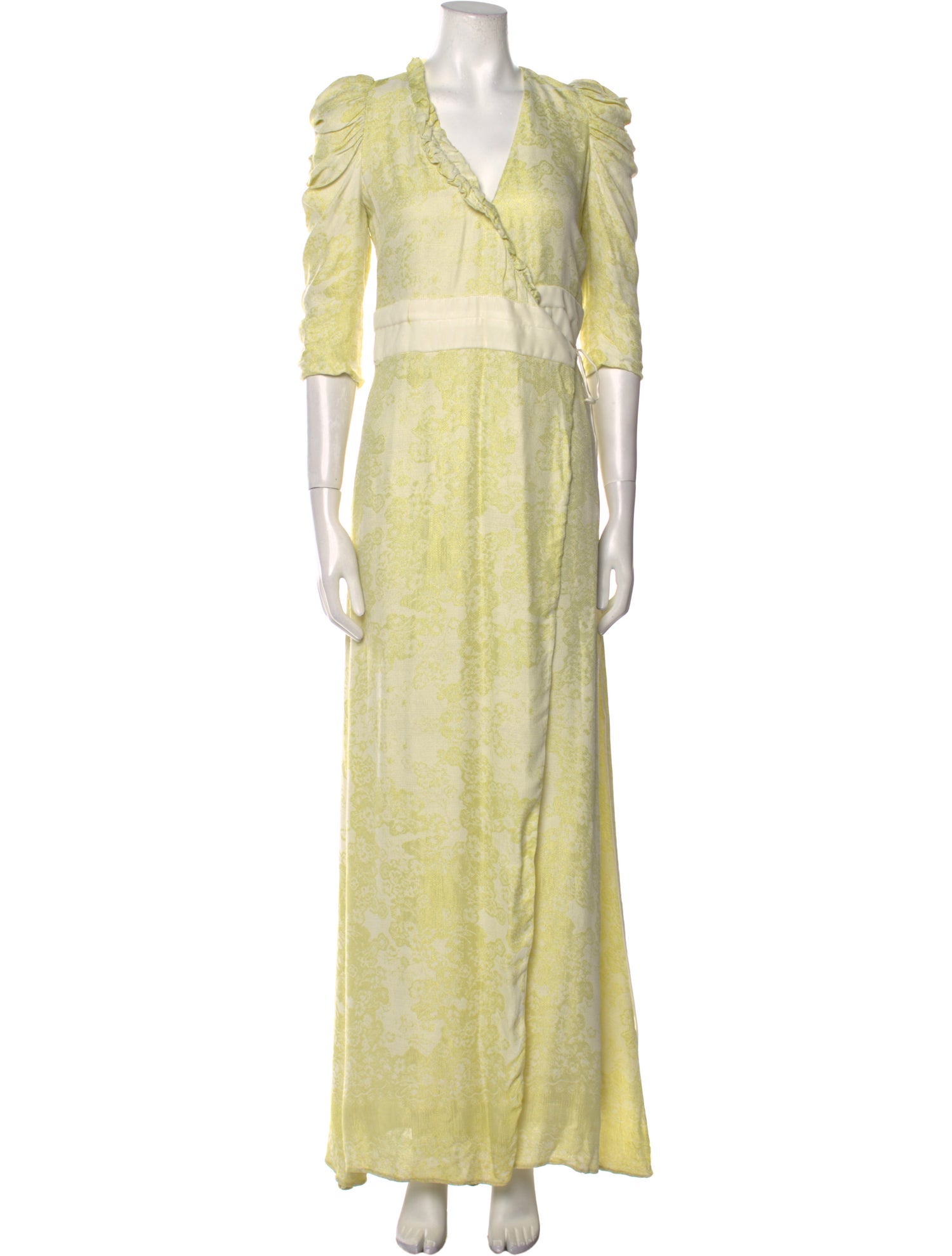 Hellessy Printed Long Dress