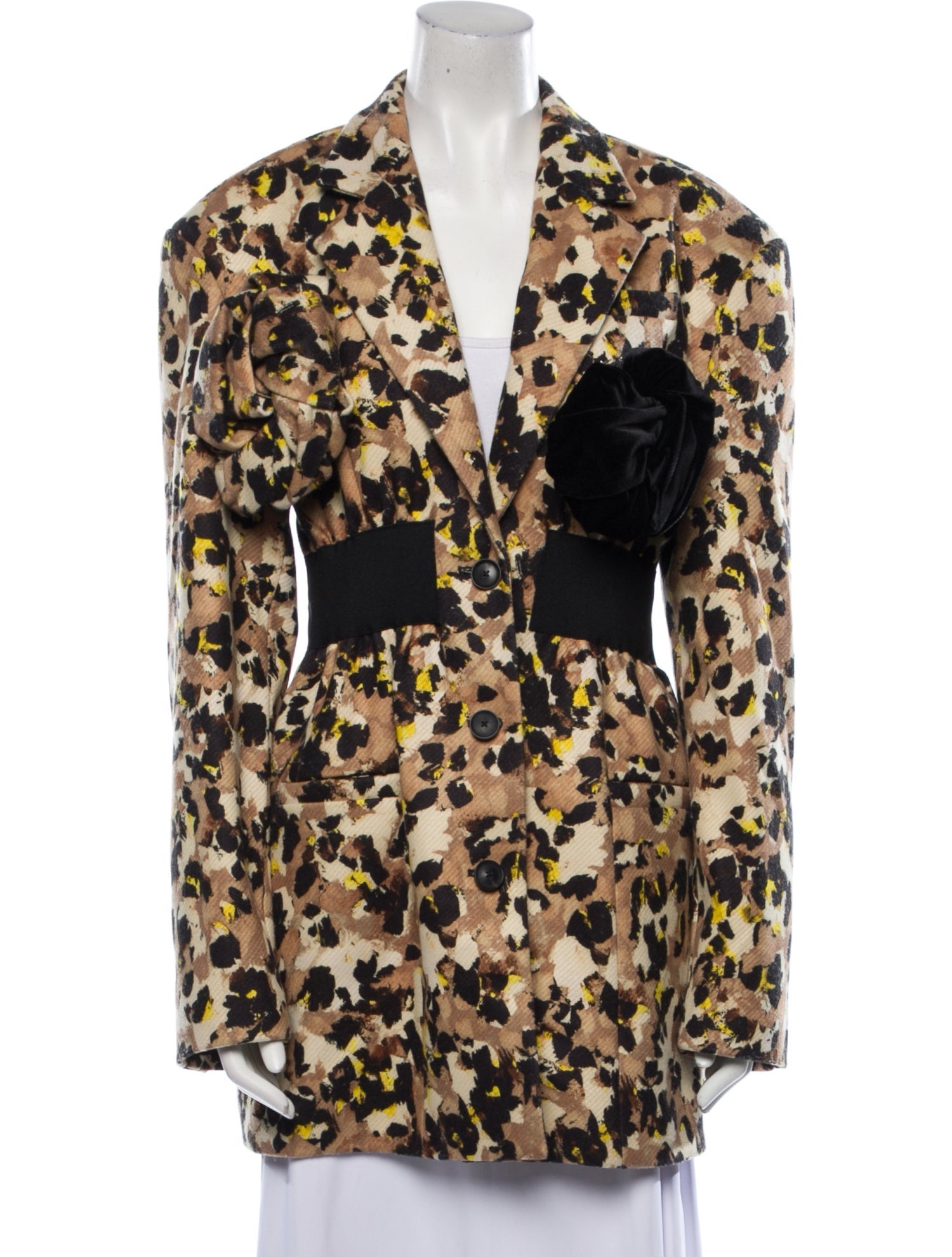 Hellessy Floral Print Blazer