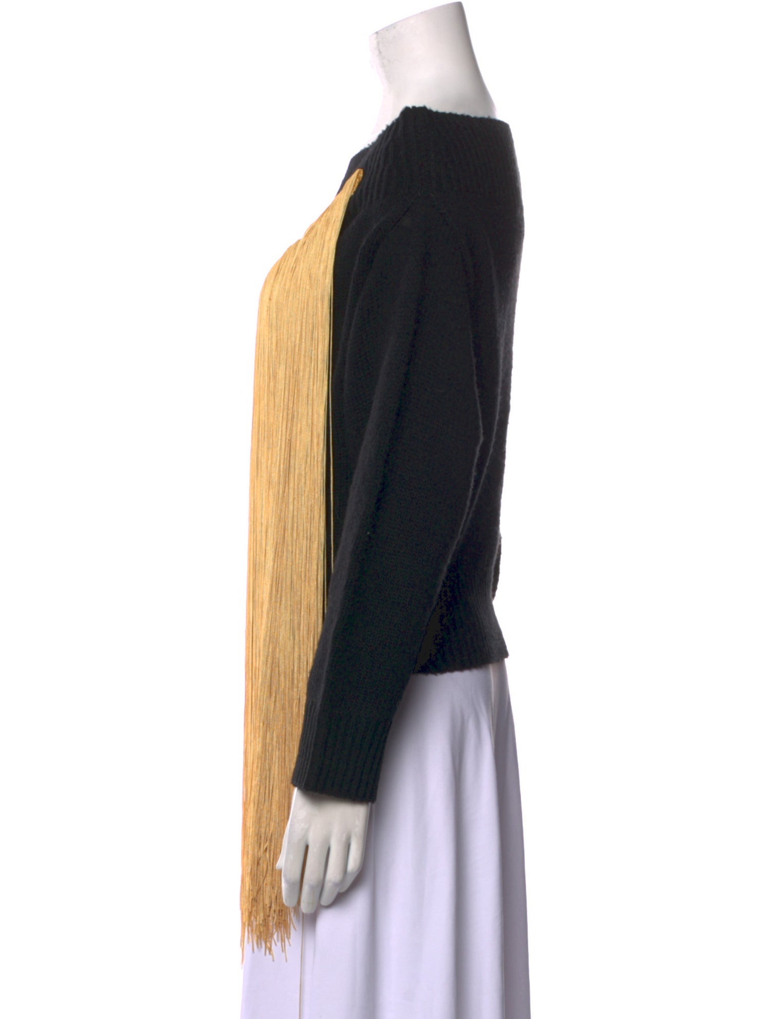 Hellessy Merino Wool Colorblock Pattern Sweater w/ Tags