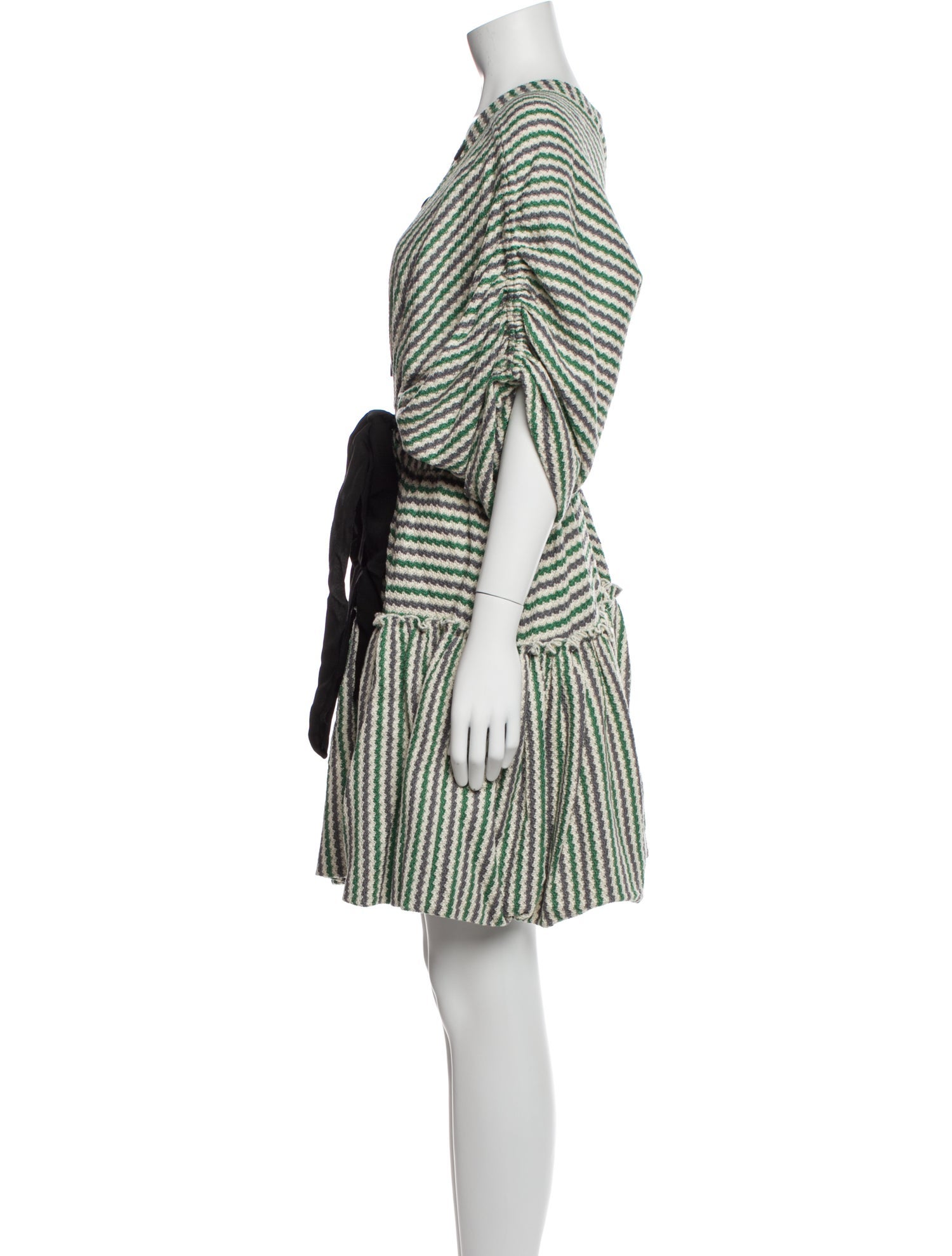 Hellessy Striped Mini Dress