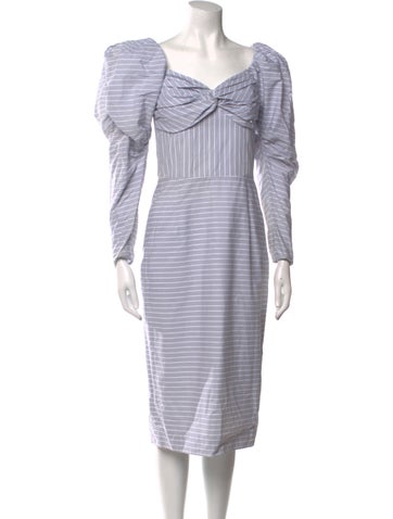 Hellessy Dresses Striped Long Dress S