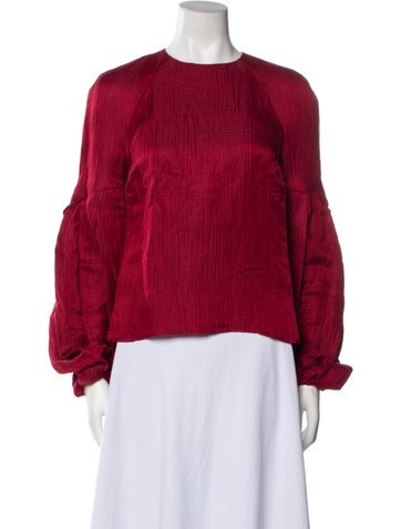 Hellessy Tops Crew Neck Long Sleeve Blouse S