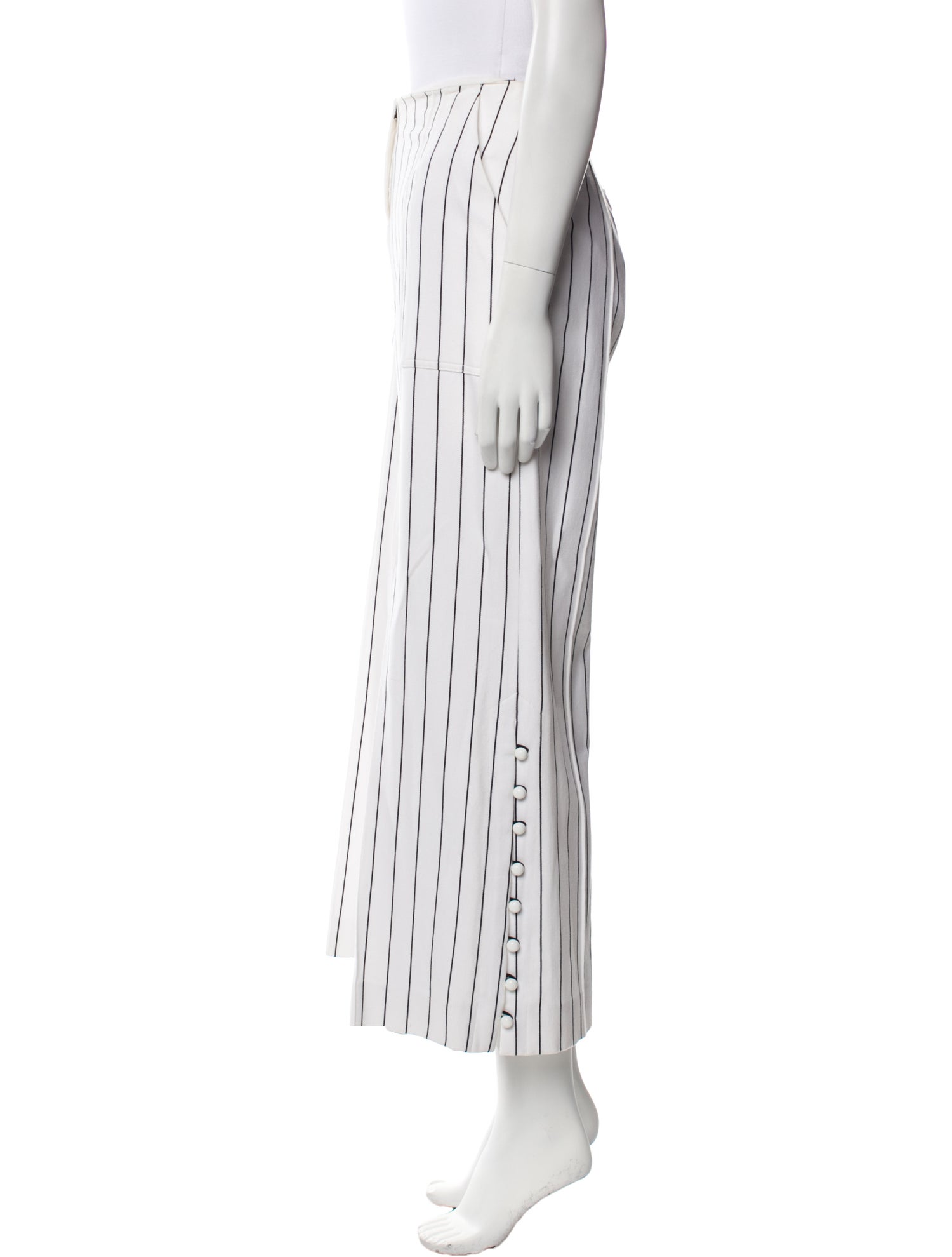 Hellessy Striped Wide Leg Pants