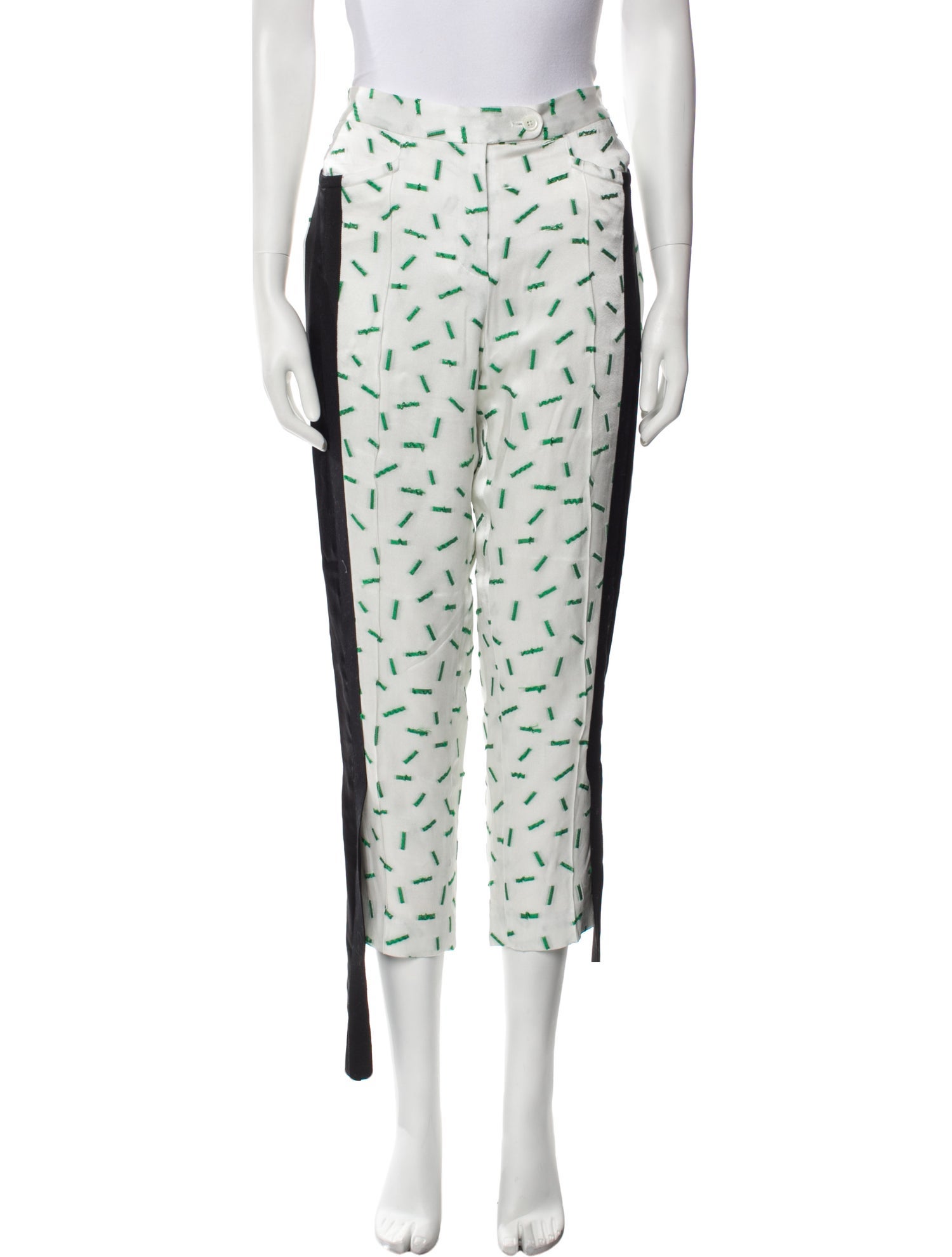 Hellessy Printed Straight Leg Pants