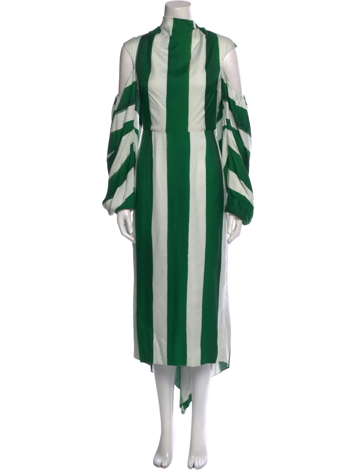 Hellessy Striped Long Dress