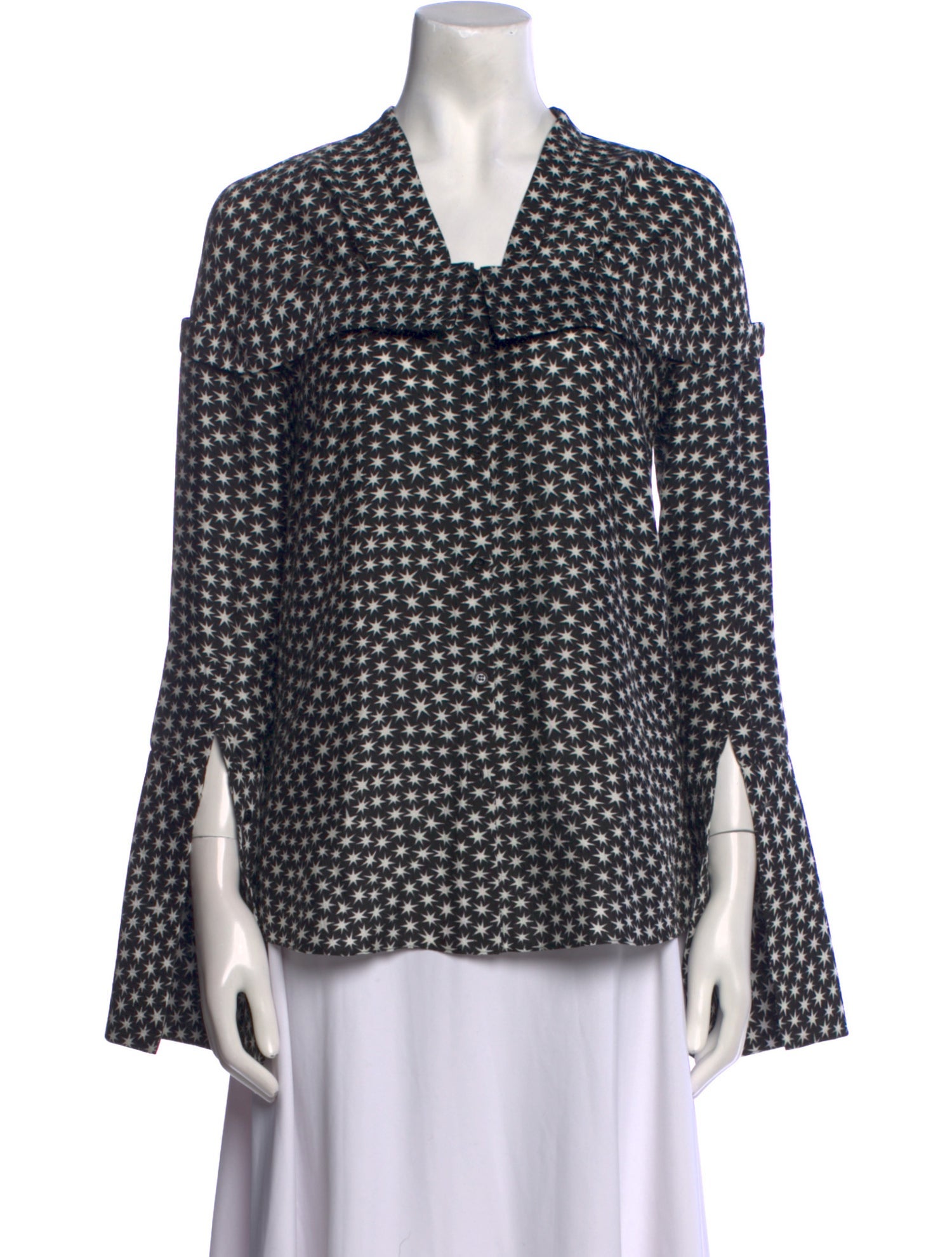 Hellessy Silk Printed Blouse