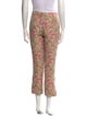 Hellessy Floral Print Straight Leg Pants