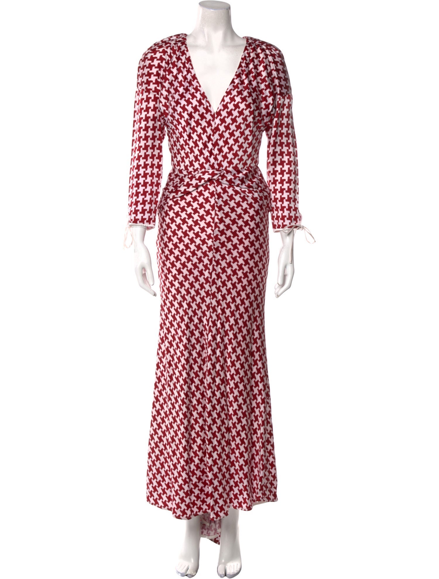 Hellessy Printed Long Dress