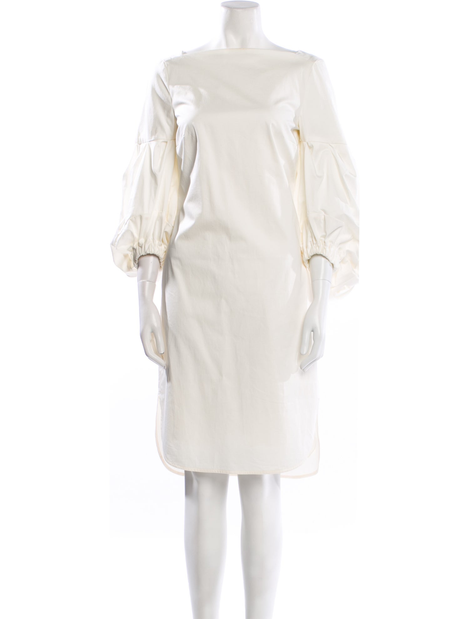 Hellessy Bateau Neckline Knee-Length Dress