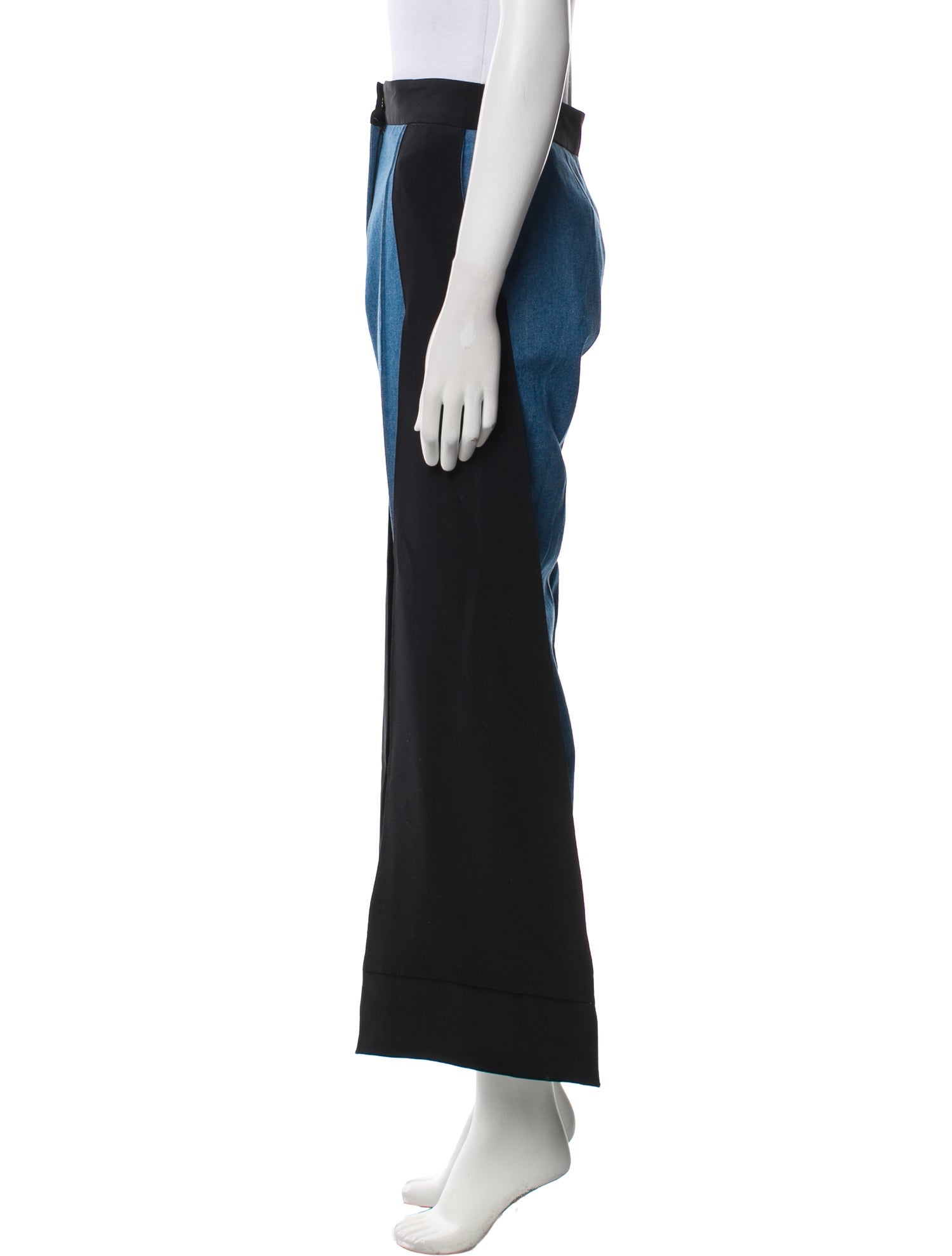 Hellessy Colorblock Pattern Straight Leg Pants