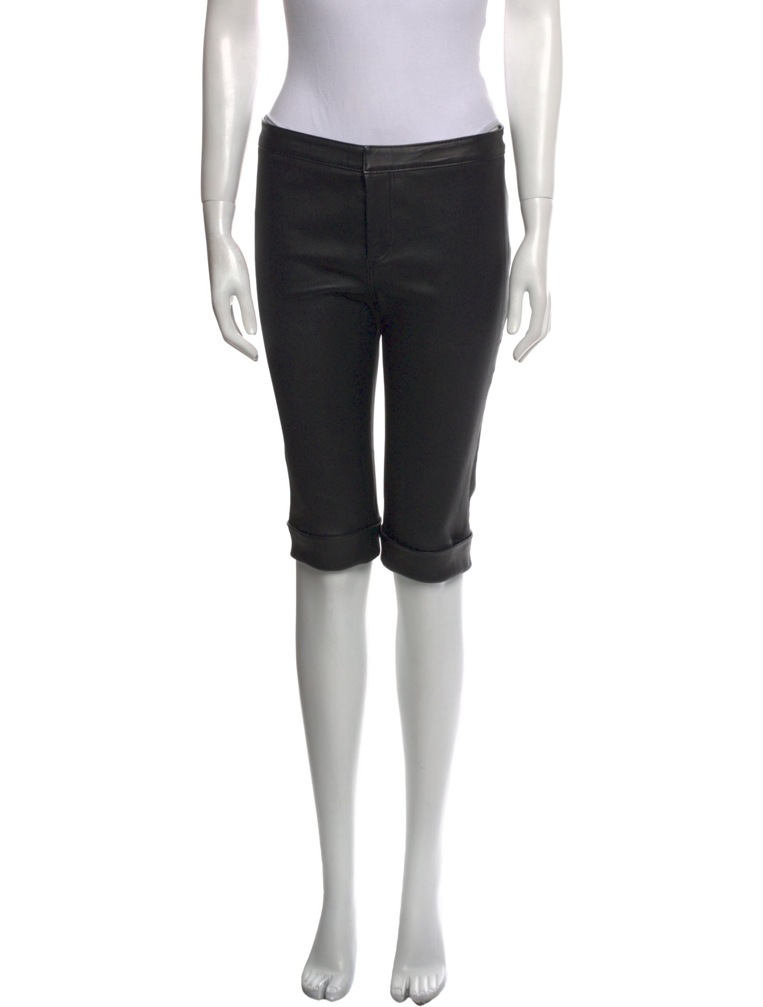 Hellessy Lambskin Straight Leg Pants