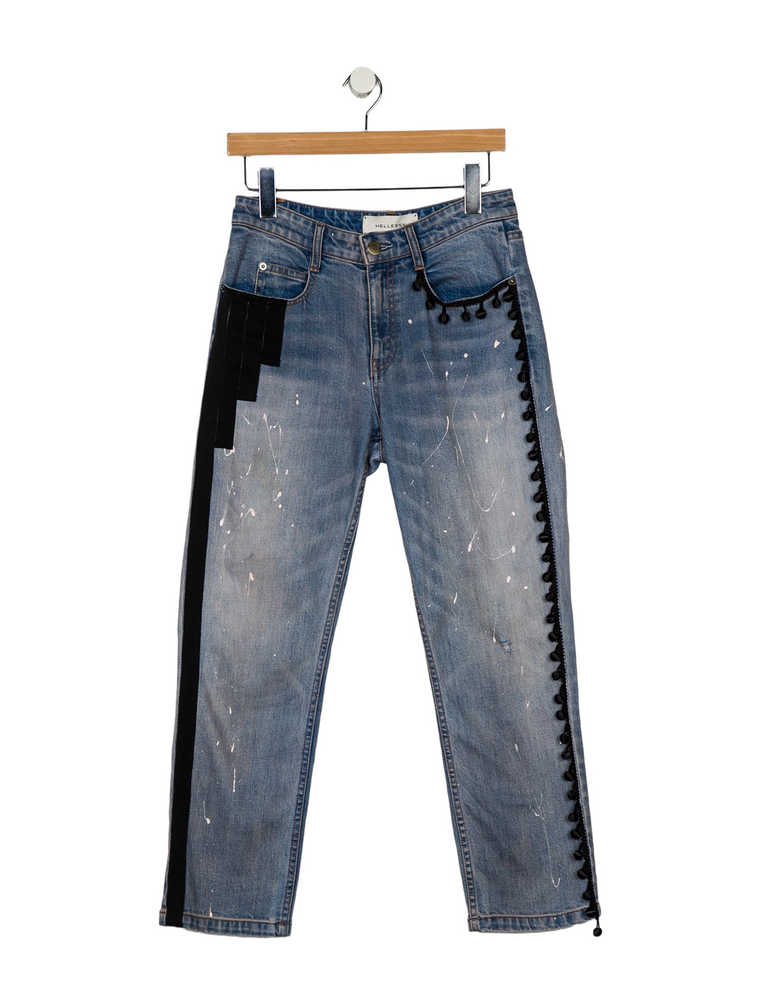 Hellessy Mid-Rise Straight Leg Jeans