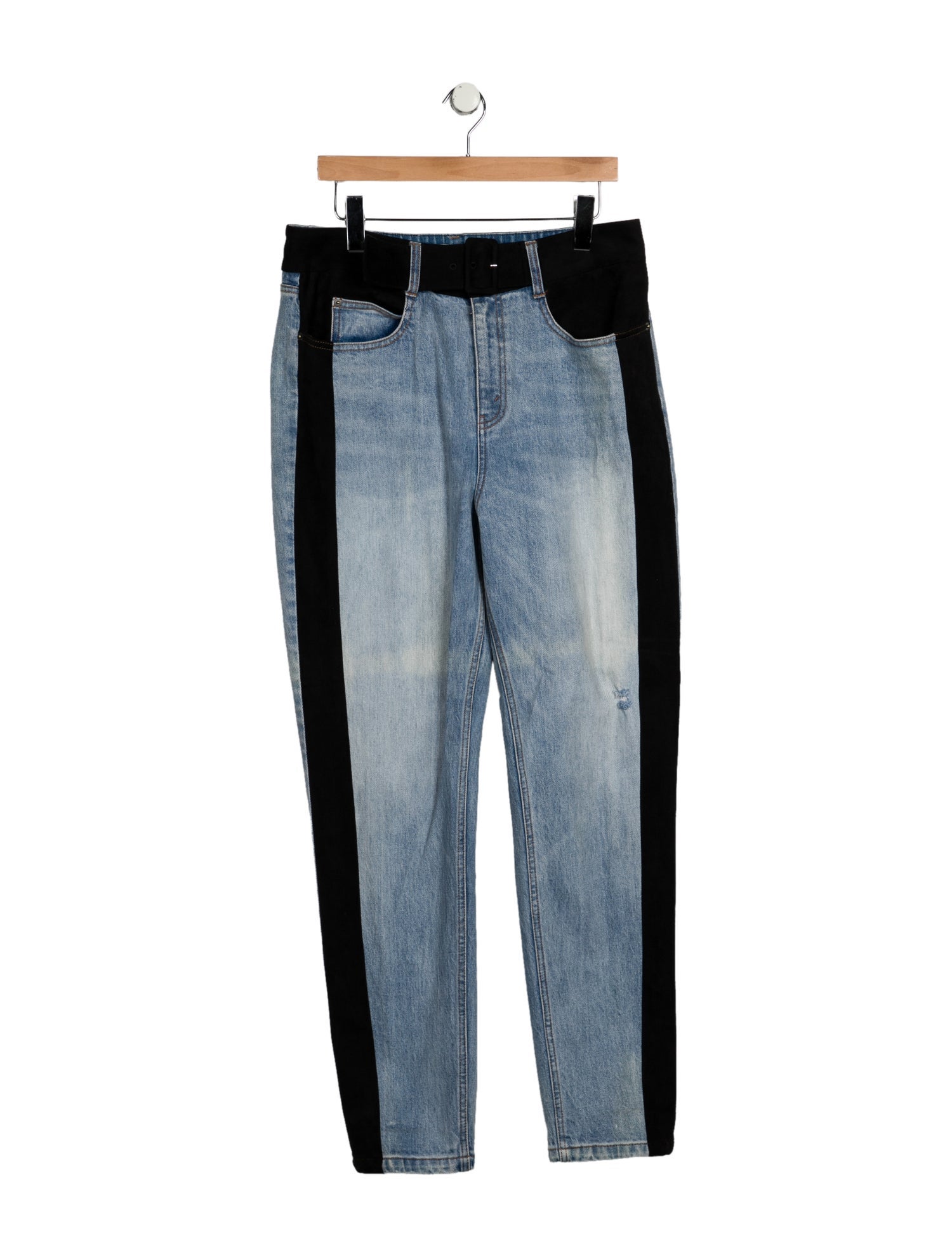 Hellessy High-Rise Straight Leg Jeans