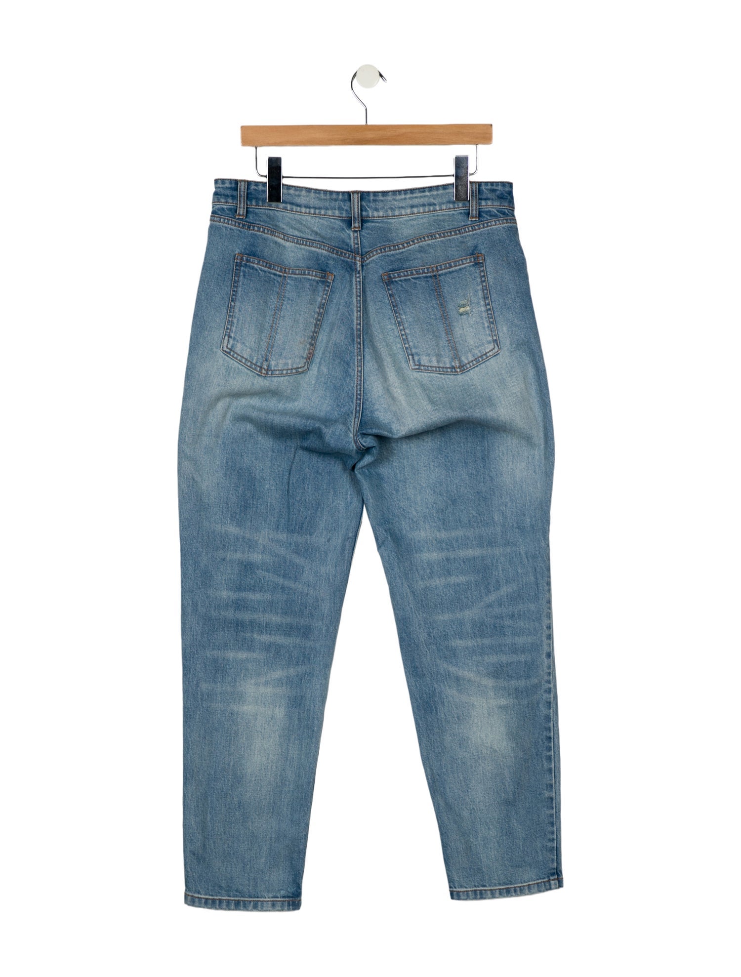 Hellessy High-Rise Straight Leg Jeans