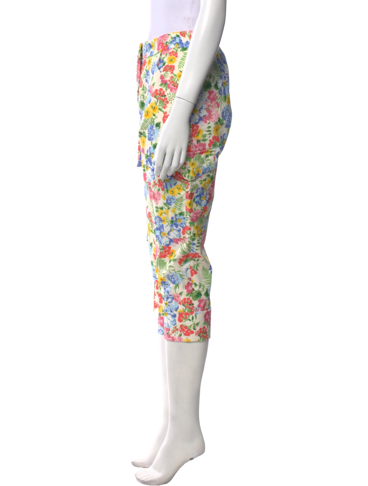 Hellessy Floral Print Straight Leg Pants