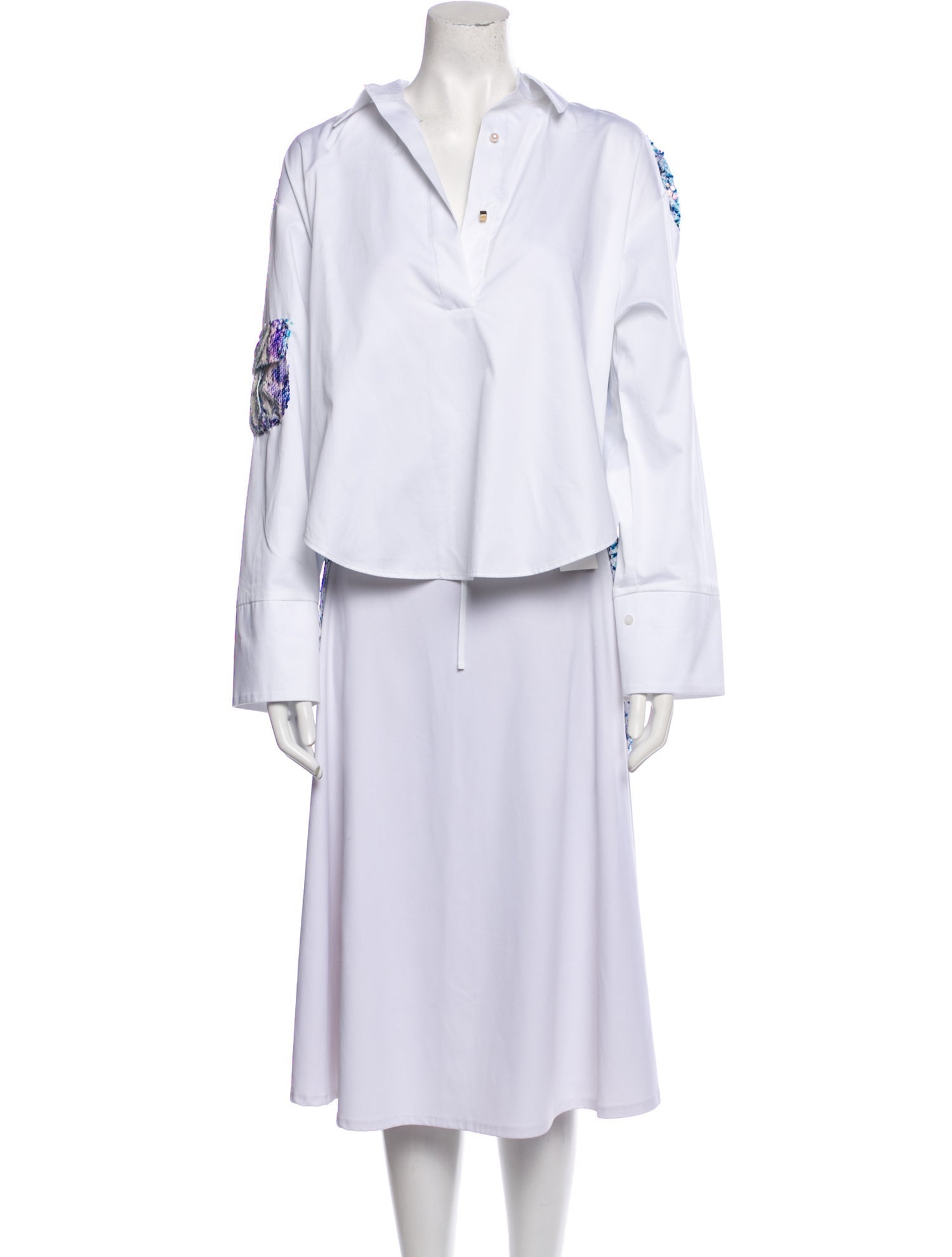 Hellessy Long Sleeve Button-Up Top w/ Tags