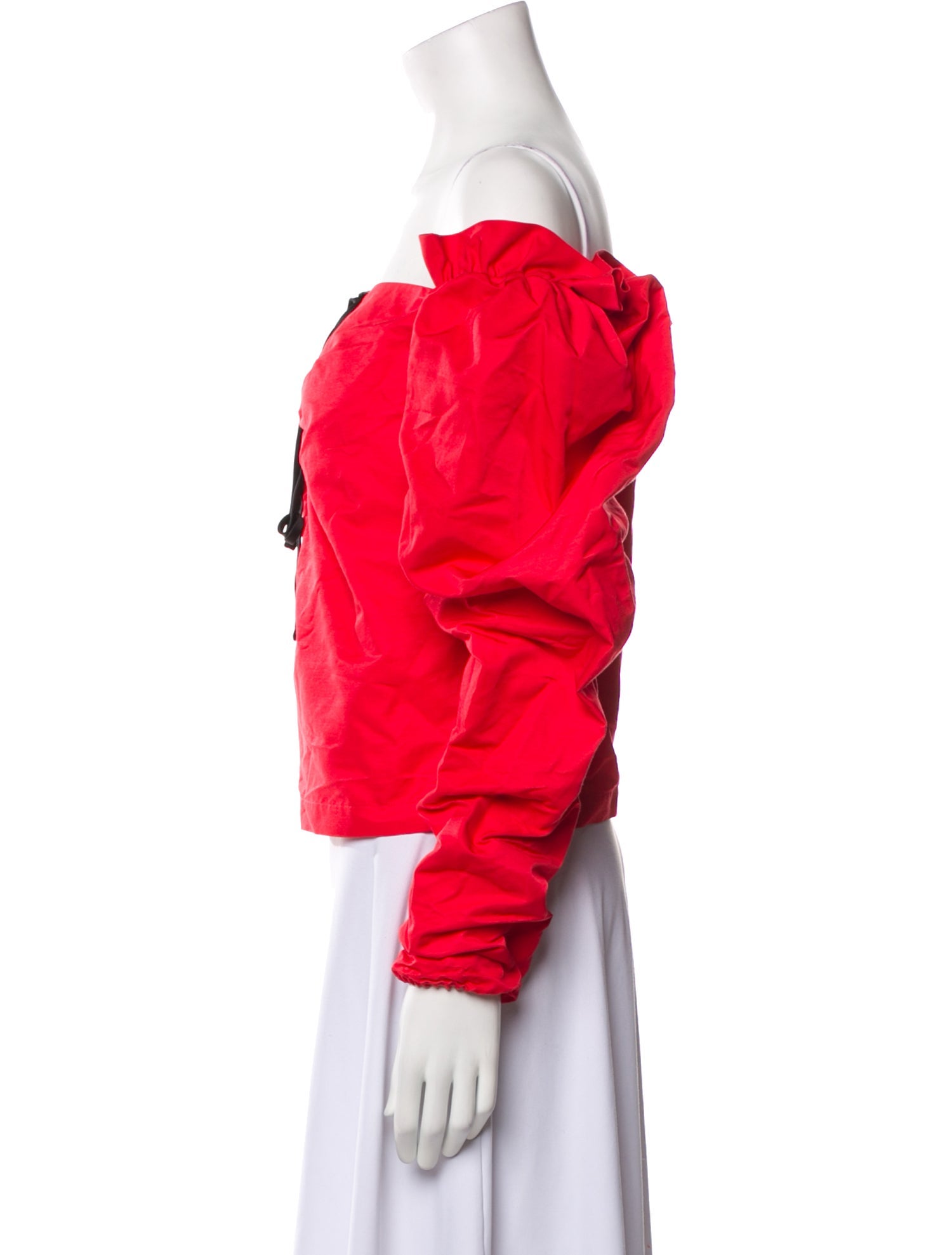 Hellessy Off-The-Shoulder Long Sleeve Top