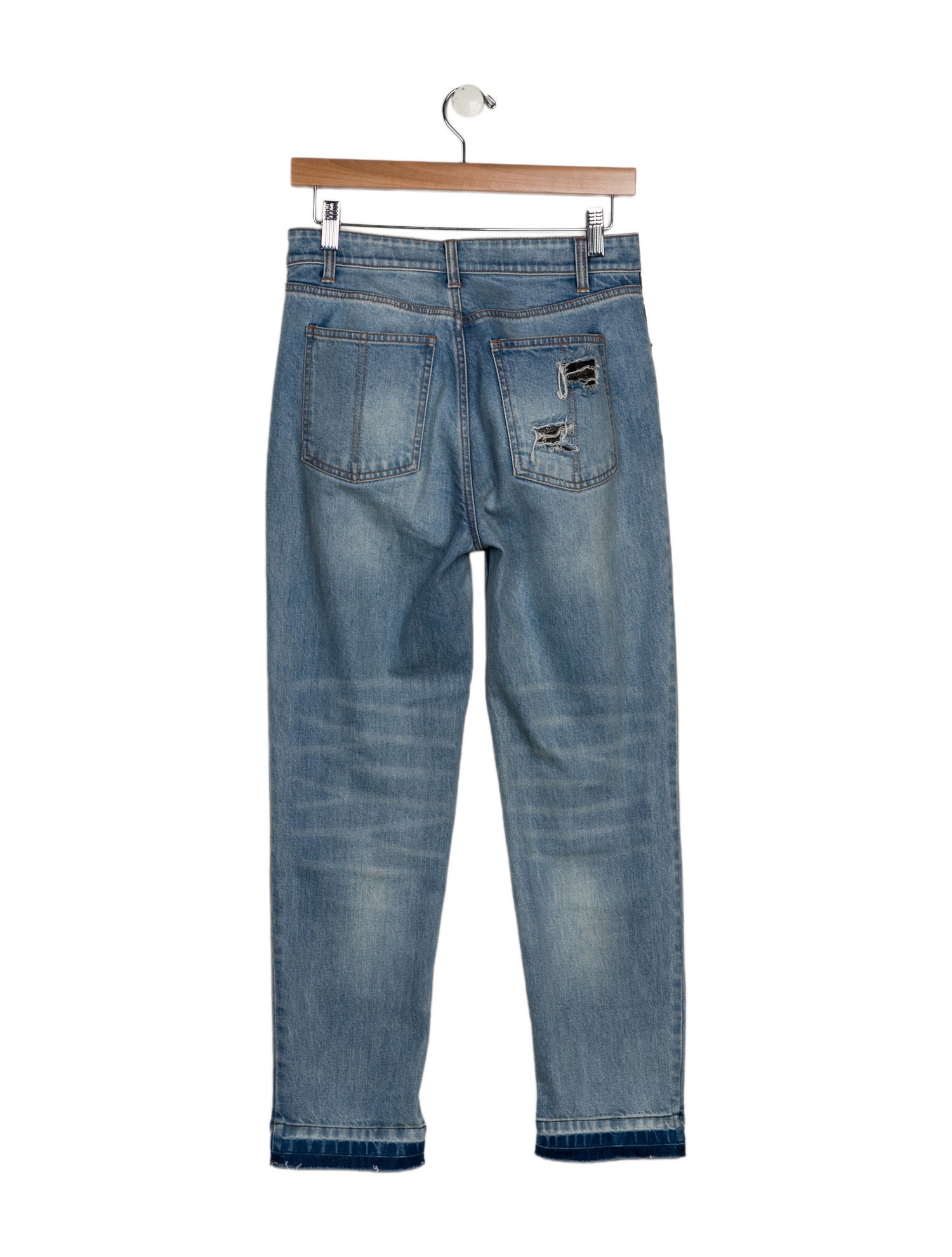Hellessy Mid-Rise Straight Leg Jeans
