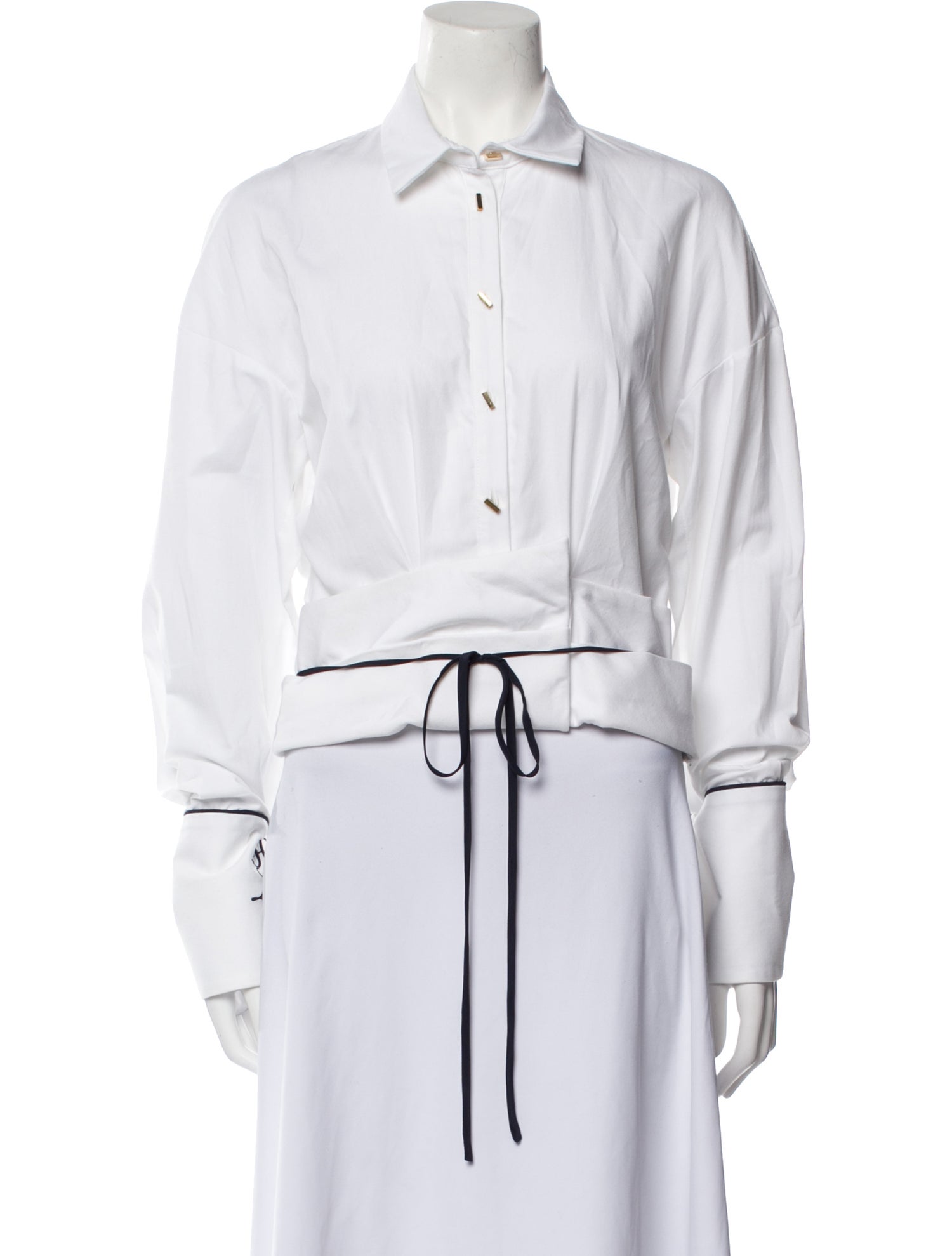 Hellessy Long Sleeve Button-Up Top w/ Tags