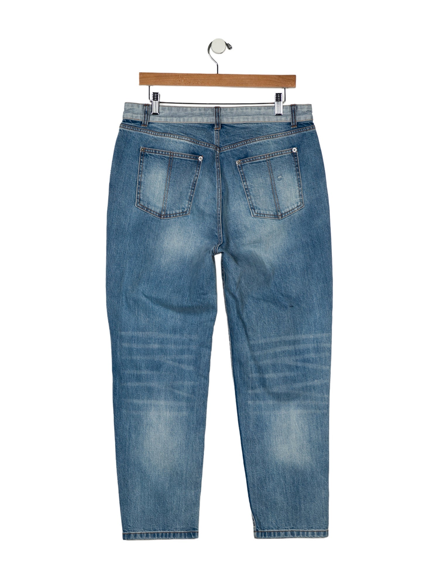 Hellessy High-Rise Straight Leg Jeans