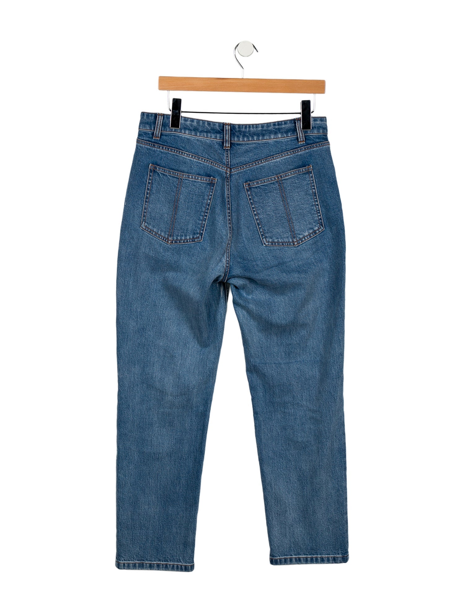 Hellessy High-Rise Straight Leg Jeans