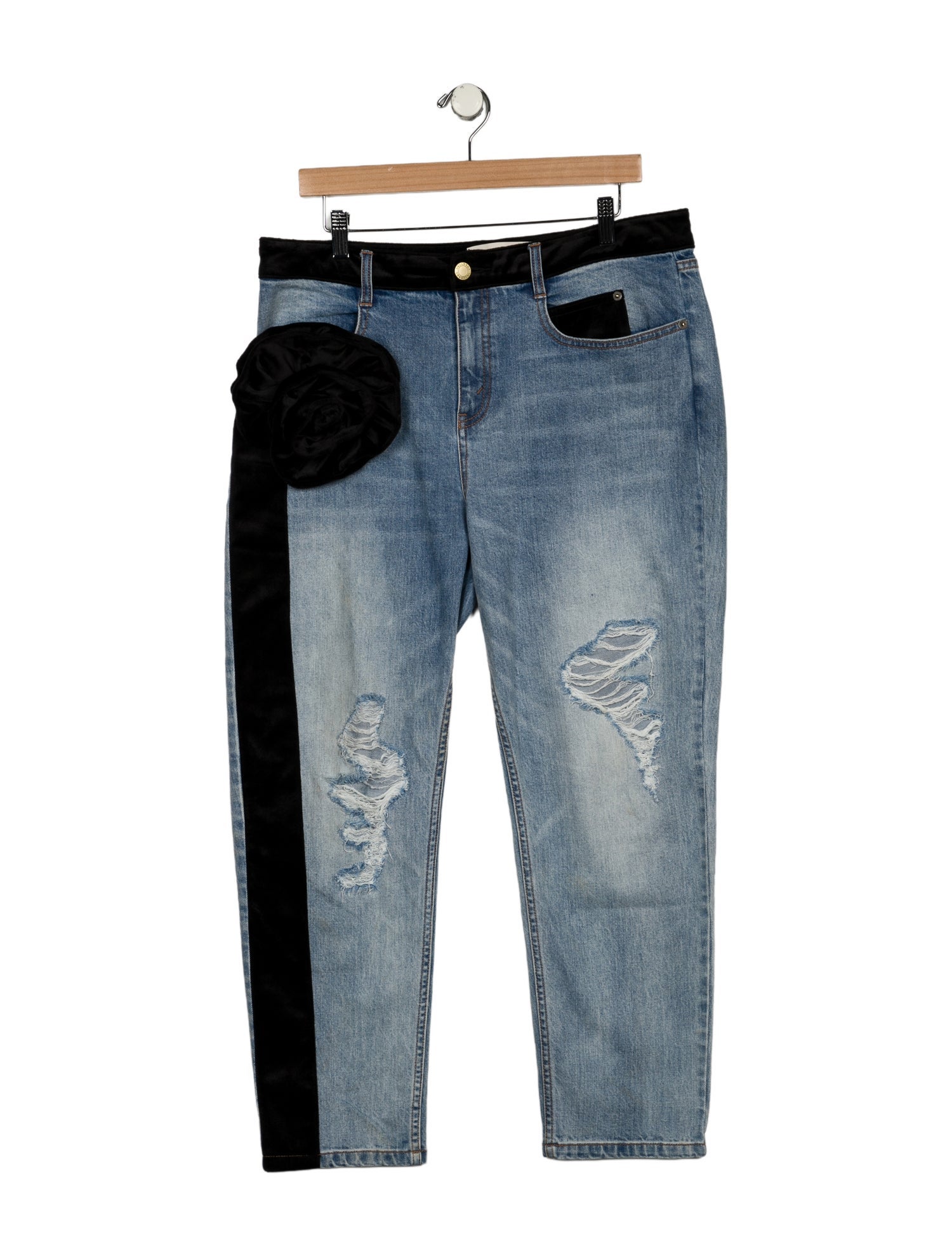 Hellessy High-Rise Straight Leg Jeans