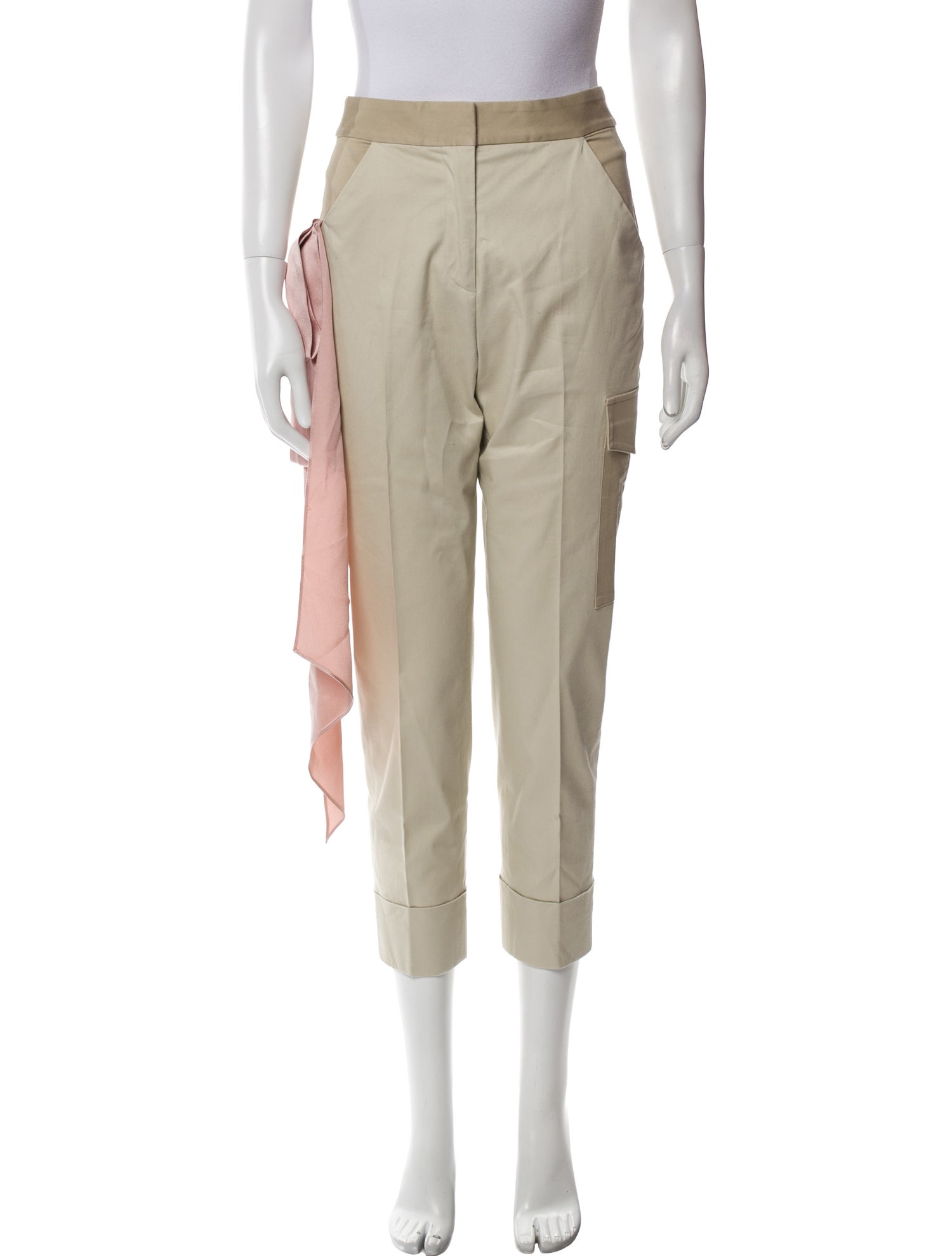 Hellessy Colorblock Pattern Straight Leg Pants