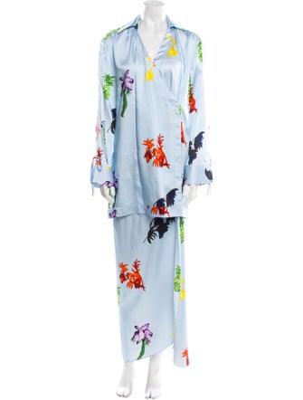 Hellessy Printed Skirt Set