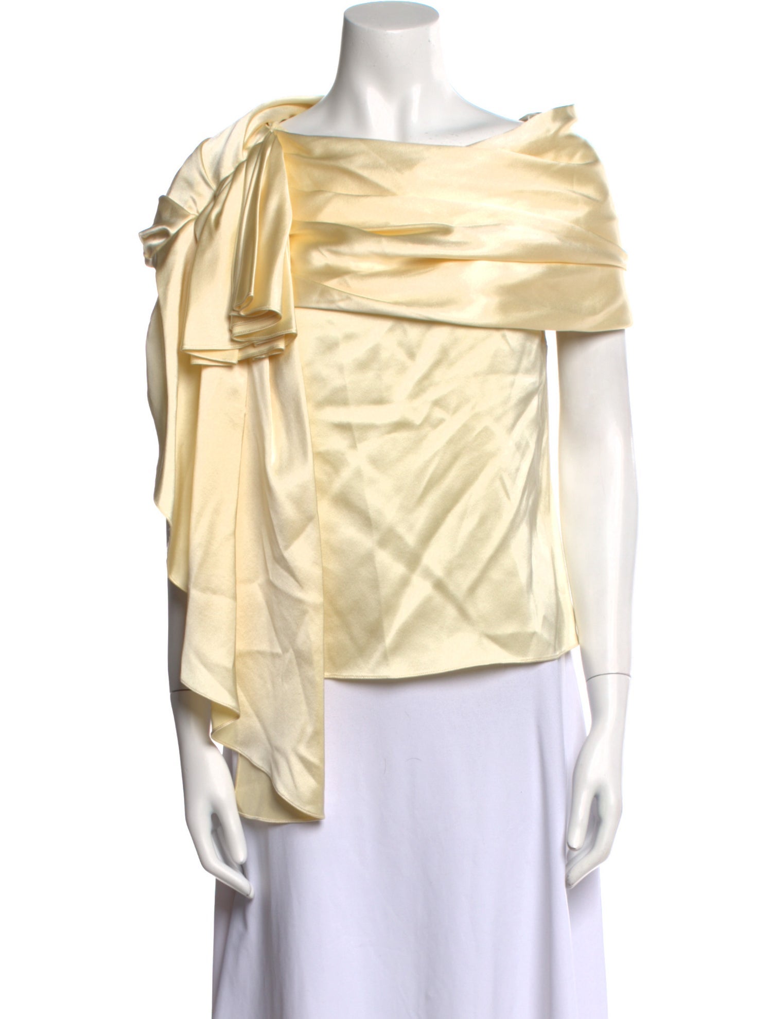 Hellessy Silk Scoop Neck Blouse