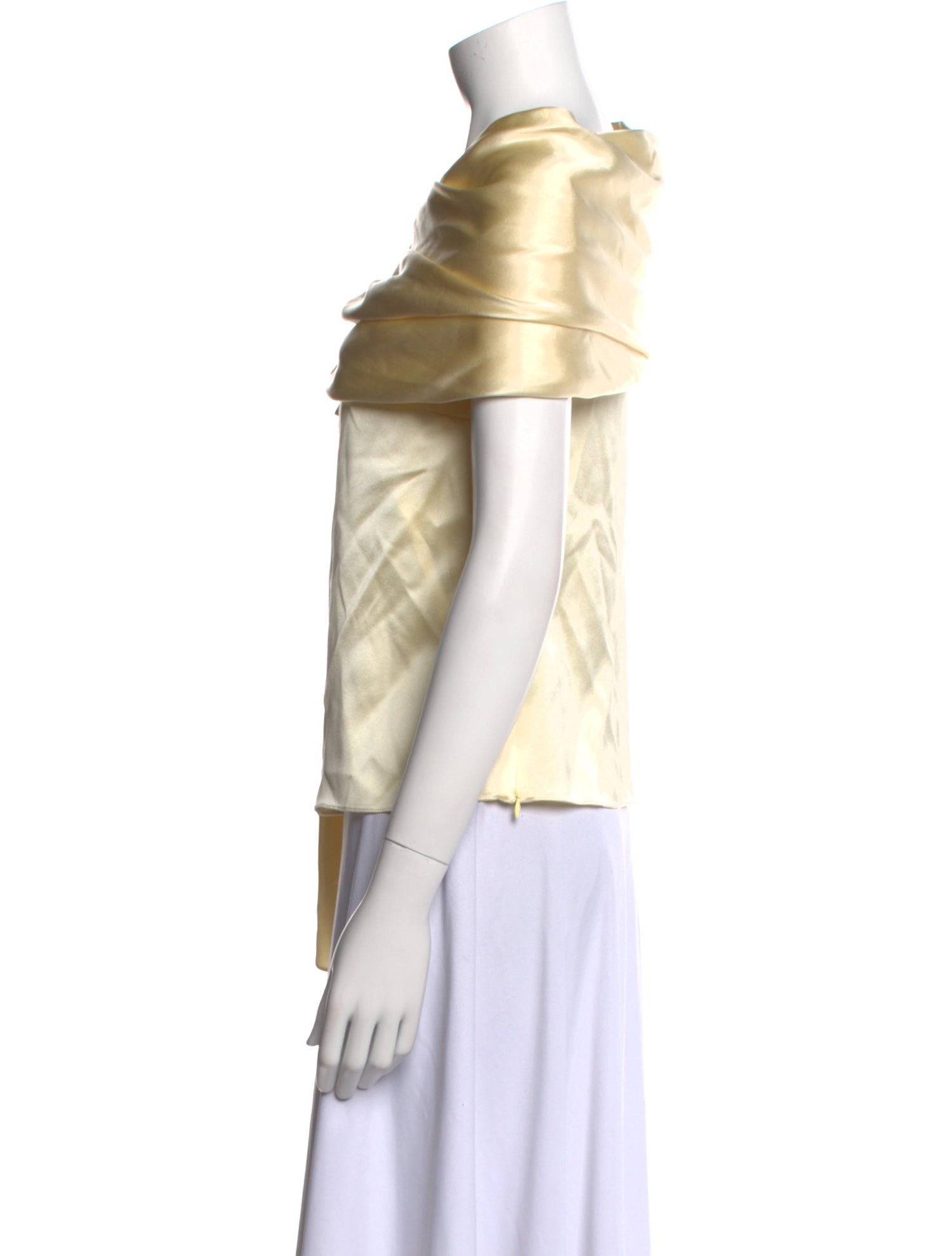 Hellessy Silk Scoop Neck Blouse