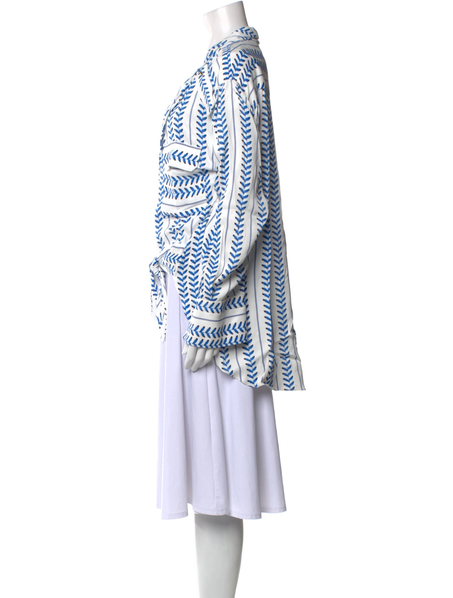 Hellessy Striped Long Sleeve Tunic