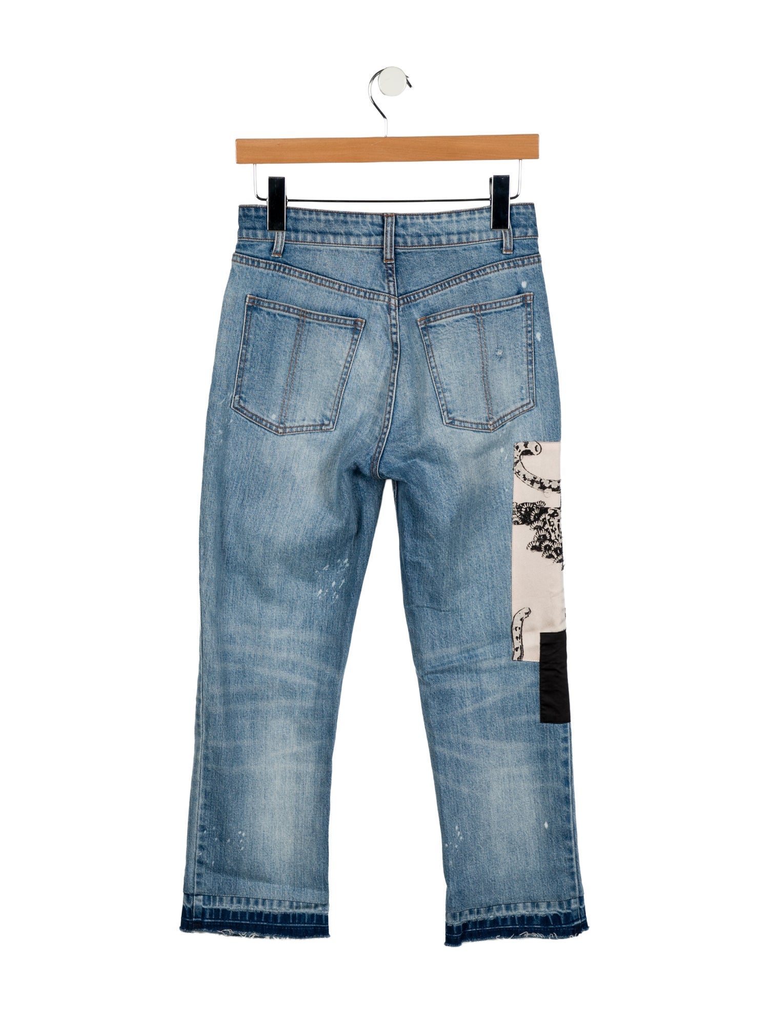 Hellessy Low-Rise Straight Leg Jeans